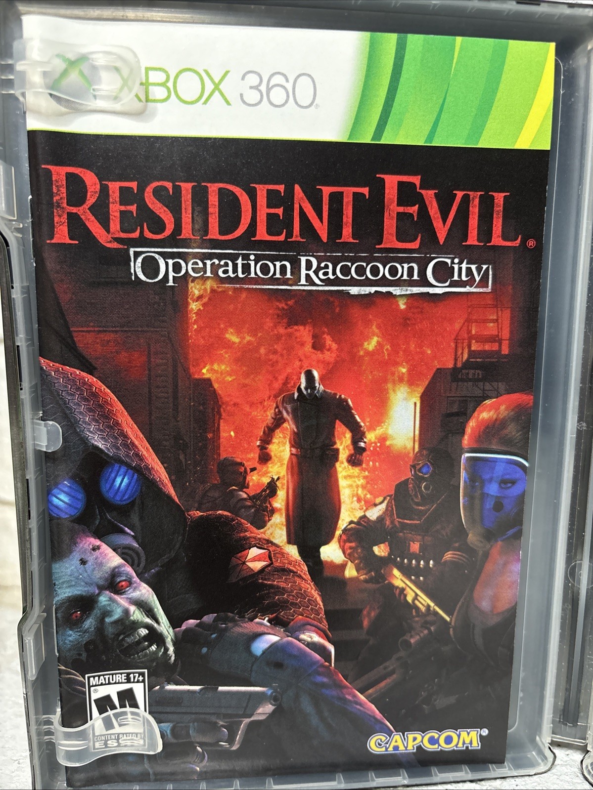 Resident Evil Operation Raccoon City Special Edition Microsoft Xbox 360 Complete