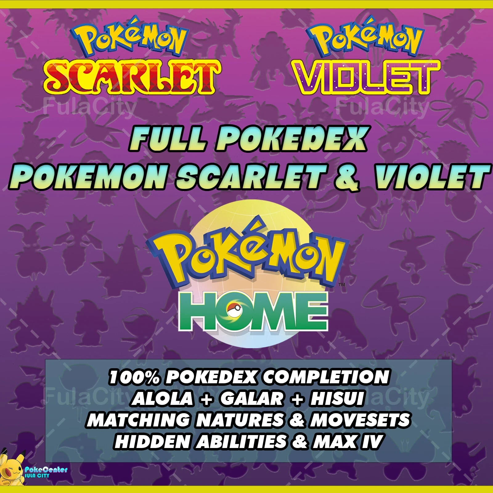 Pokemon Home Scarlet Violet ✨ Living Pokedex Gen 9 ✨ GET SHINY MELOETTA GIFT