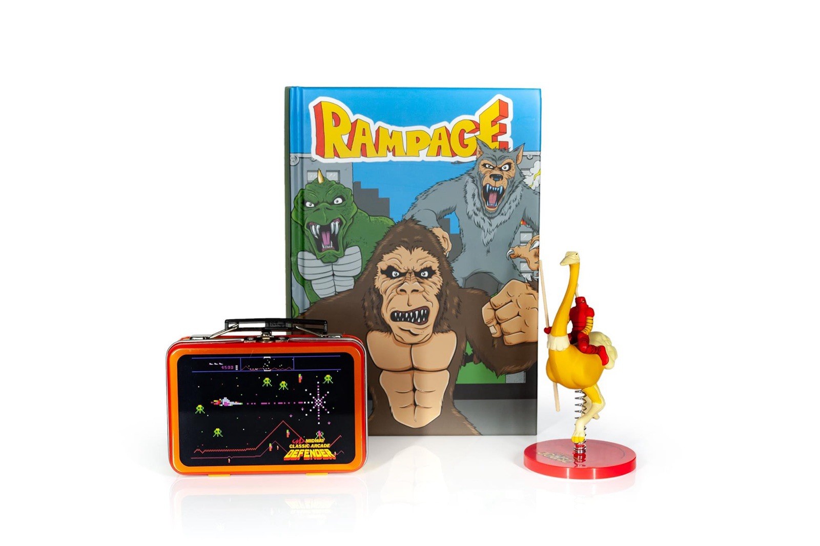 Midway Classic Arcade Game Collectible Loot Box Rampage Joust Defender Gauntlet