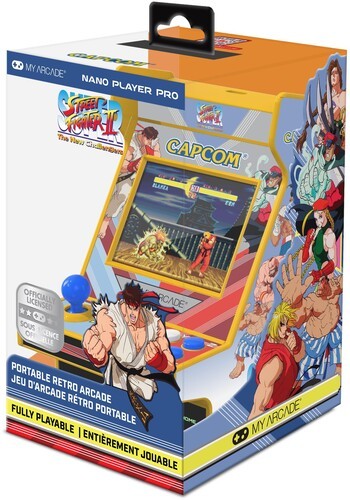 My Arcade DGUNL-4184 Super Street Fighter II Nano Player Pro Portable Retro Arca