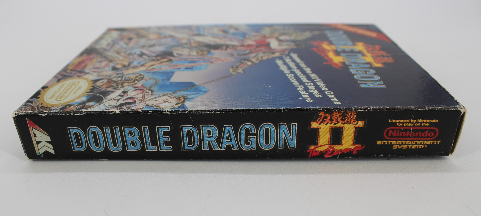 Nintendo NES Double Dragon II: The Revenge Buyer Sample Variant Box ONLY