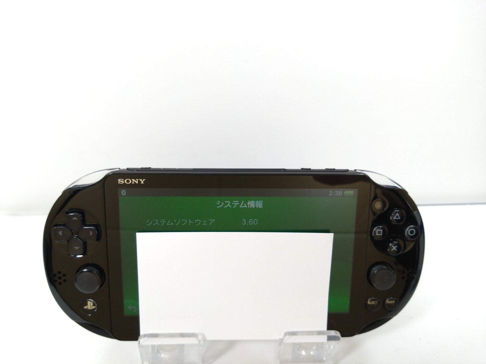 PS Vita Black PCH 2000 ZA11 Console only PSV Tested Sony 0529B