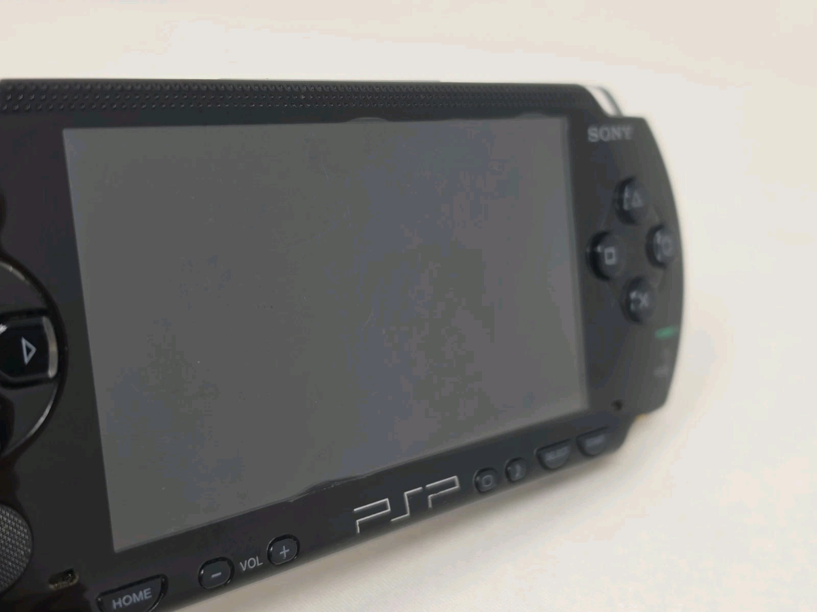 Sony PSP-1001 PlayStation Portable Console Black for Parts Repair Only Powers On