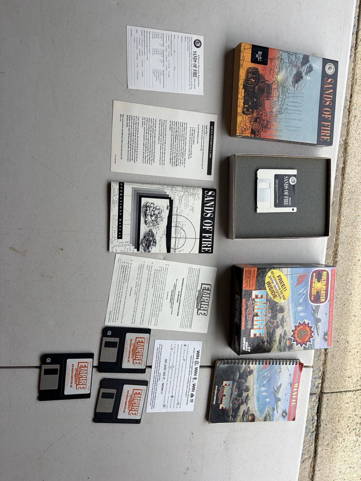 Apple Macintosh PC Big Box Computer Game Mac: Warlock, PT109, Bomber, Etc Lot