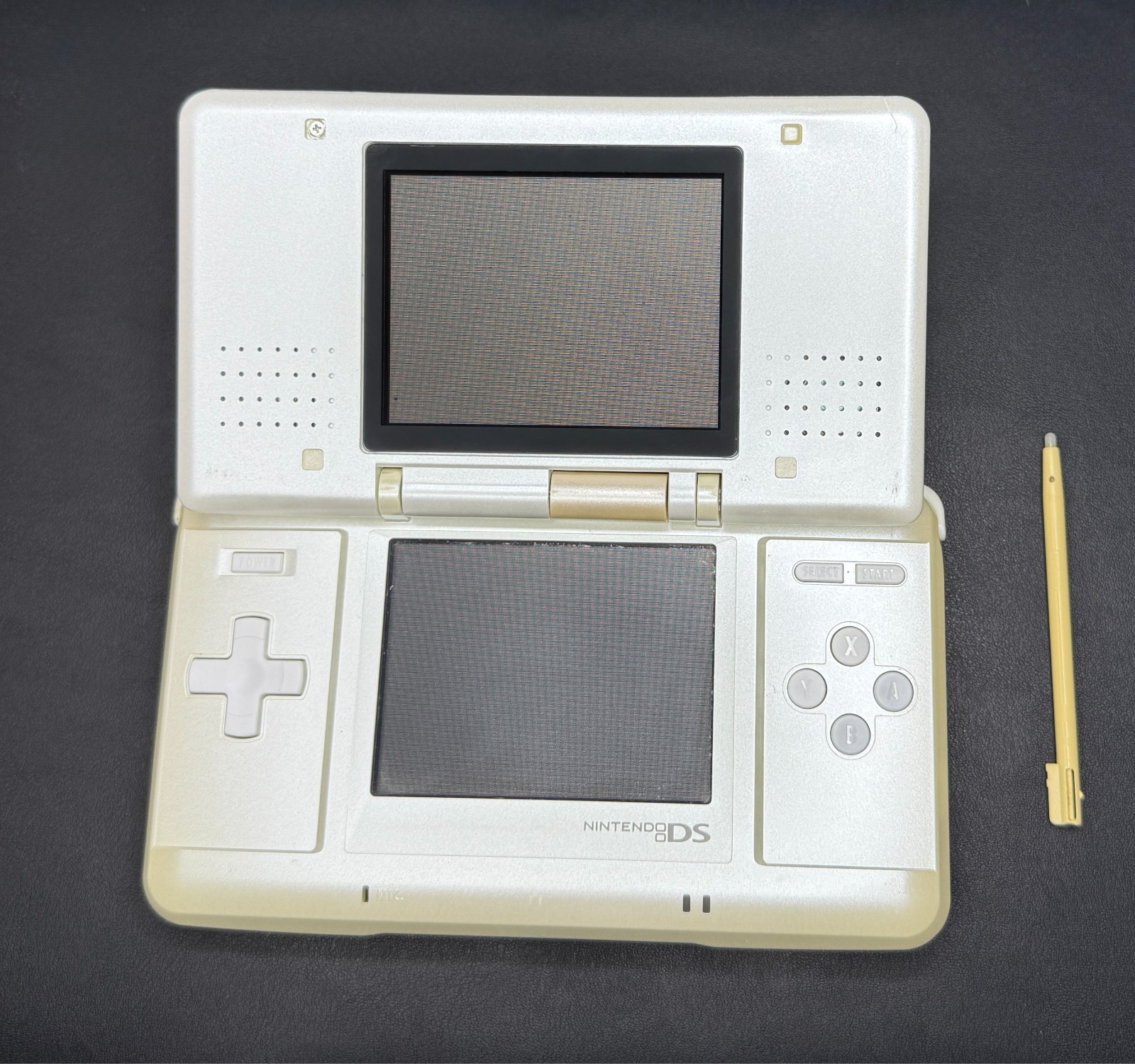 ORIGINAL Pure White Nintendo DS (NTR-001)(JPN); Region Free; US Seller