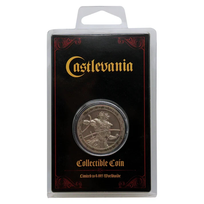 Castlevania Simon Belmont Limited Edition Collectible Coin Tok Figure RARE LE