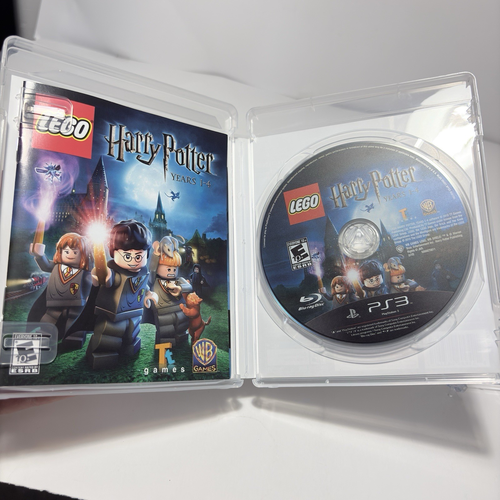 LEGO Harry Potter Years 1-4 Playstation 3 PS3 Complete CIB Tested Clean