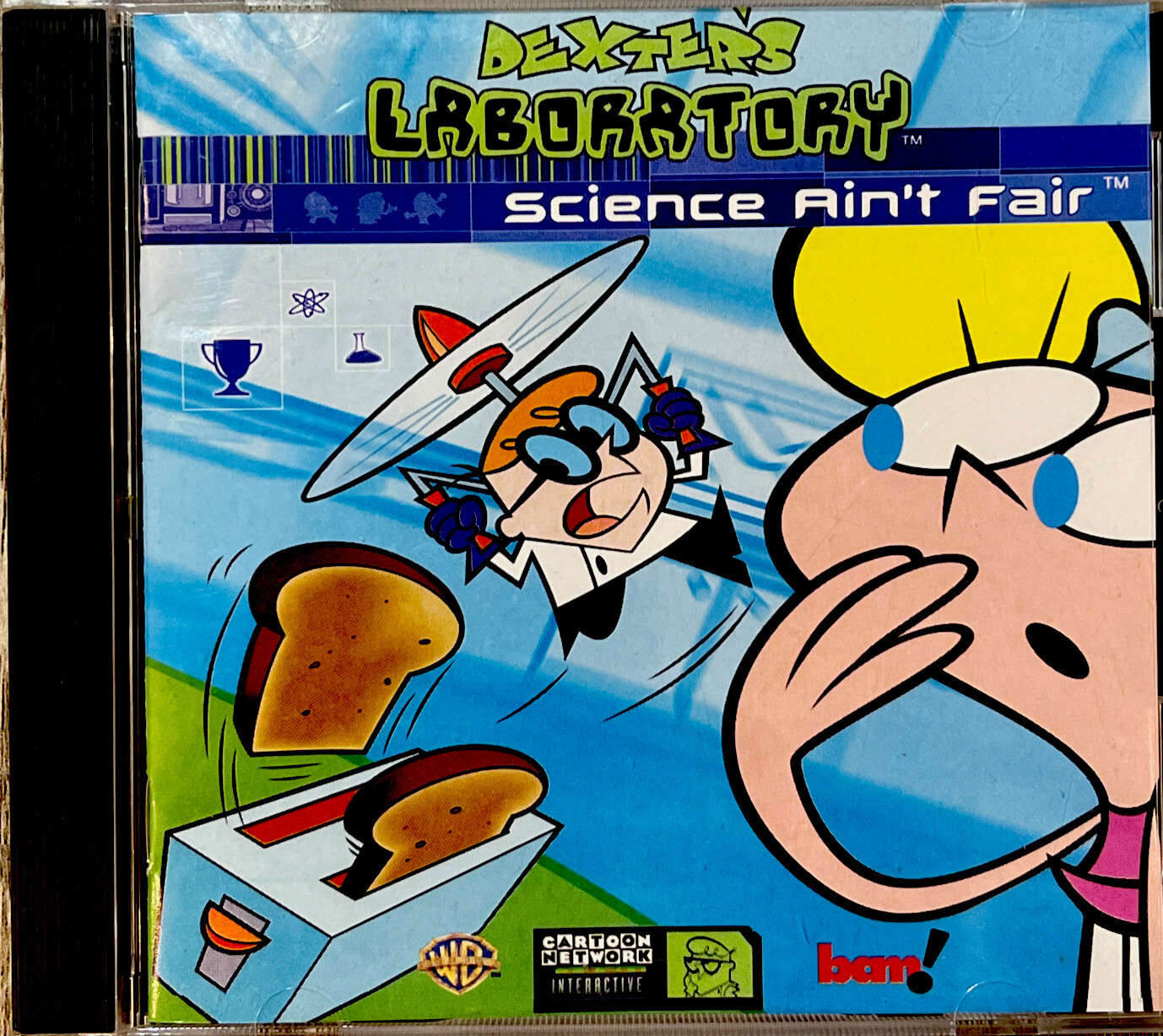 Dexters Laboratory Science Ain’t Fair PC CDRom Cartoon Network Bam Entertainment