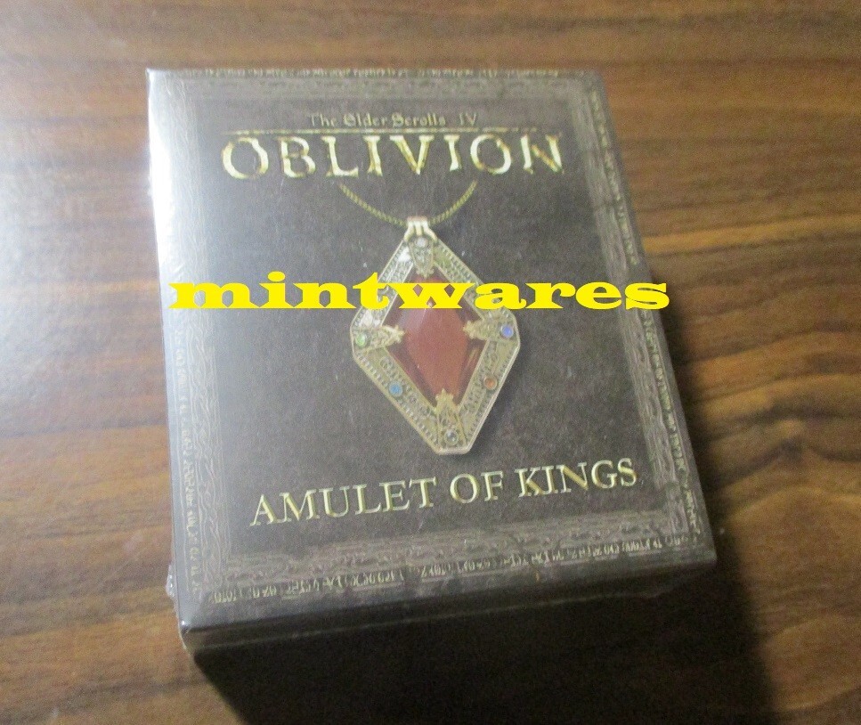 The Elder Scrolls IV Oblivion Amulet of Kings Pendant Necklace Chain ESO NEW