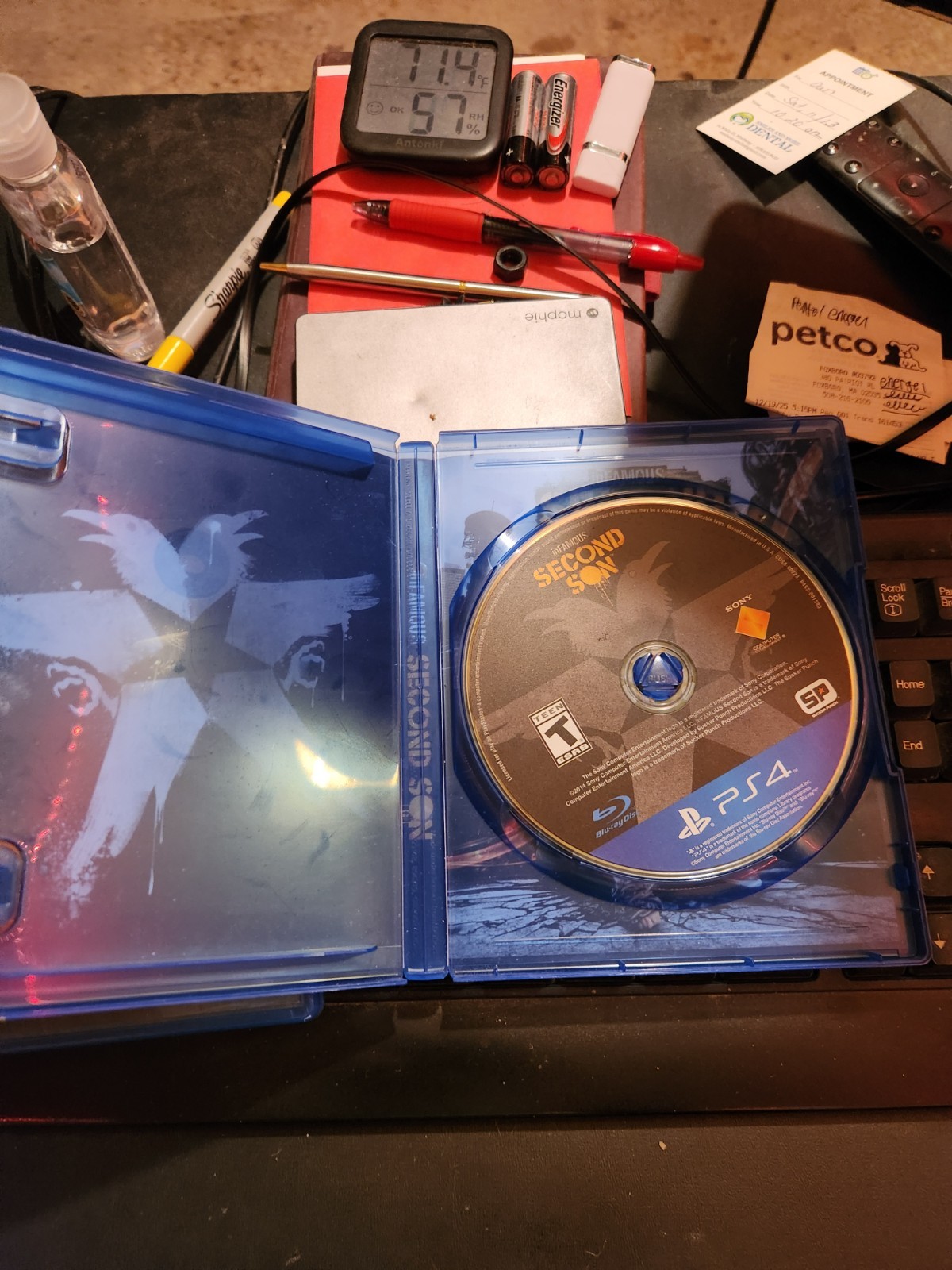Assorted lot of 5 PS4 Games