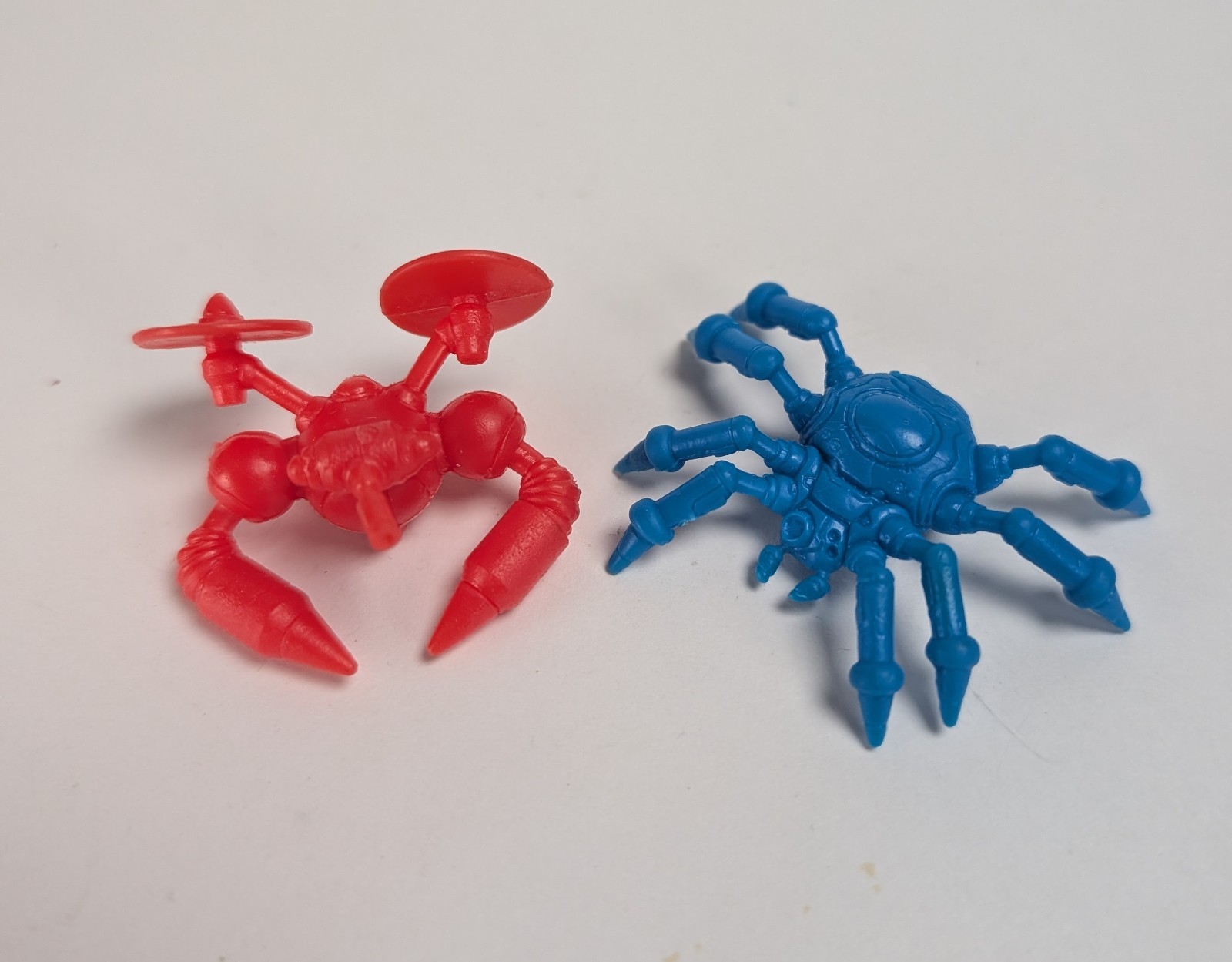 1990’s Bandai Bospider & Robot Mega Man Rockman X Rubber Keshi Figure Capcom