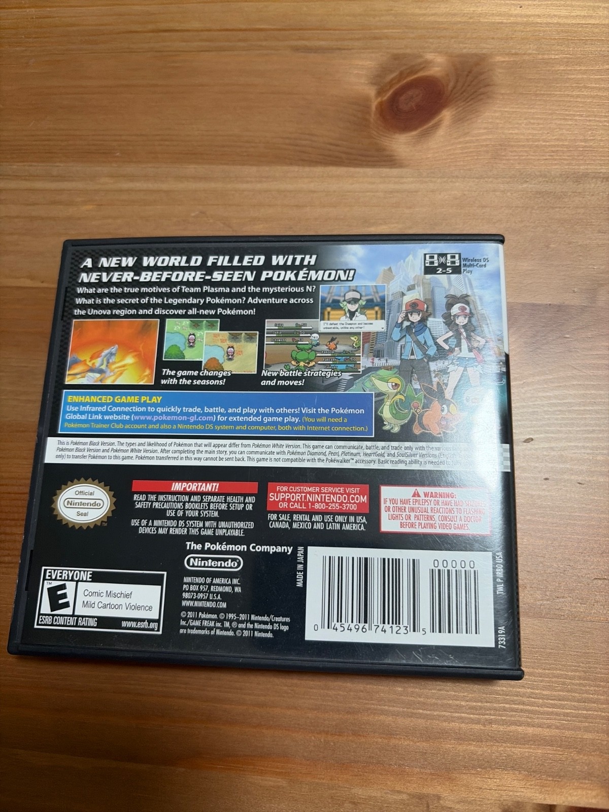 Pokemon: Black Version Complete in box