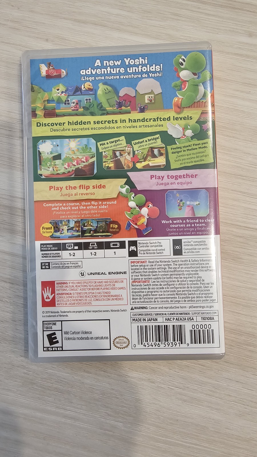 Yoshi’s Crafted World – Nintendo Switch