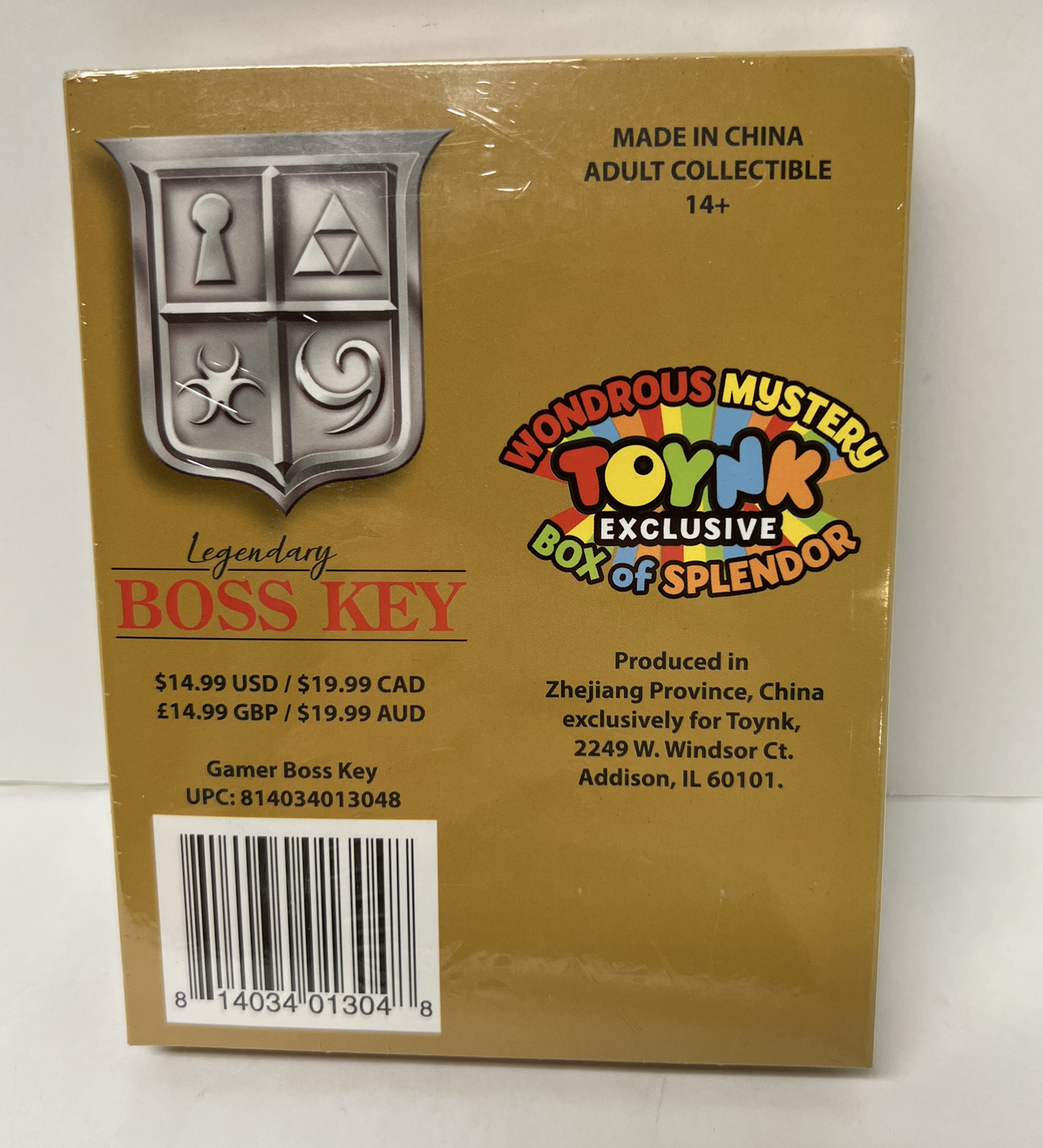 Legendary Boss Key Replica by Toynk – The Legend of Zelda – Factory Sealed