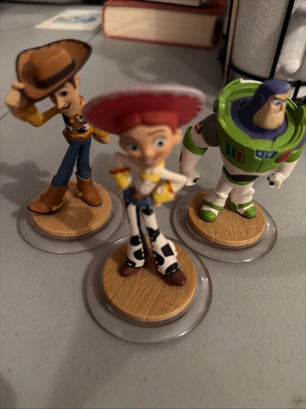 Disney Infinity Toy Story Character Figures Jessie Buzz Lightyear Woody Lot