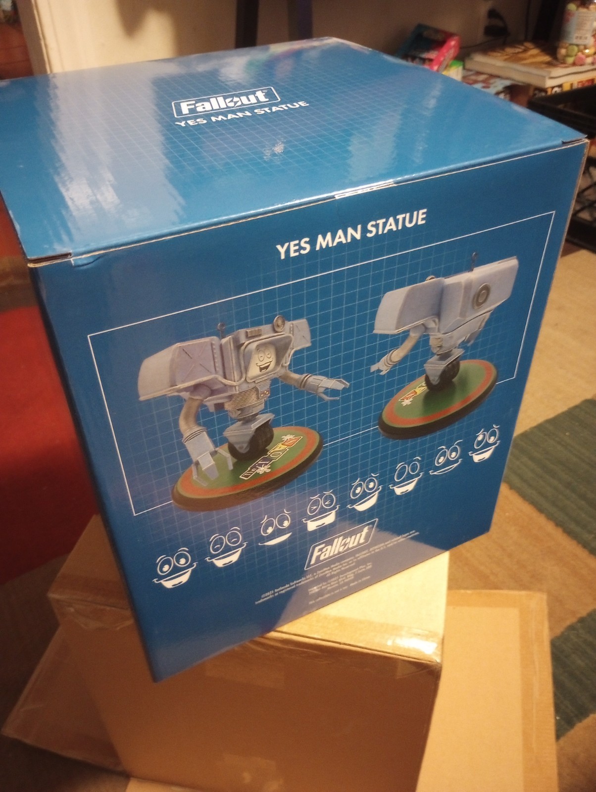 Bethesda The Tops Fallout New Vegas Yes Man Statue – New Sealed Box!