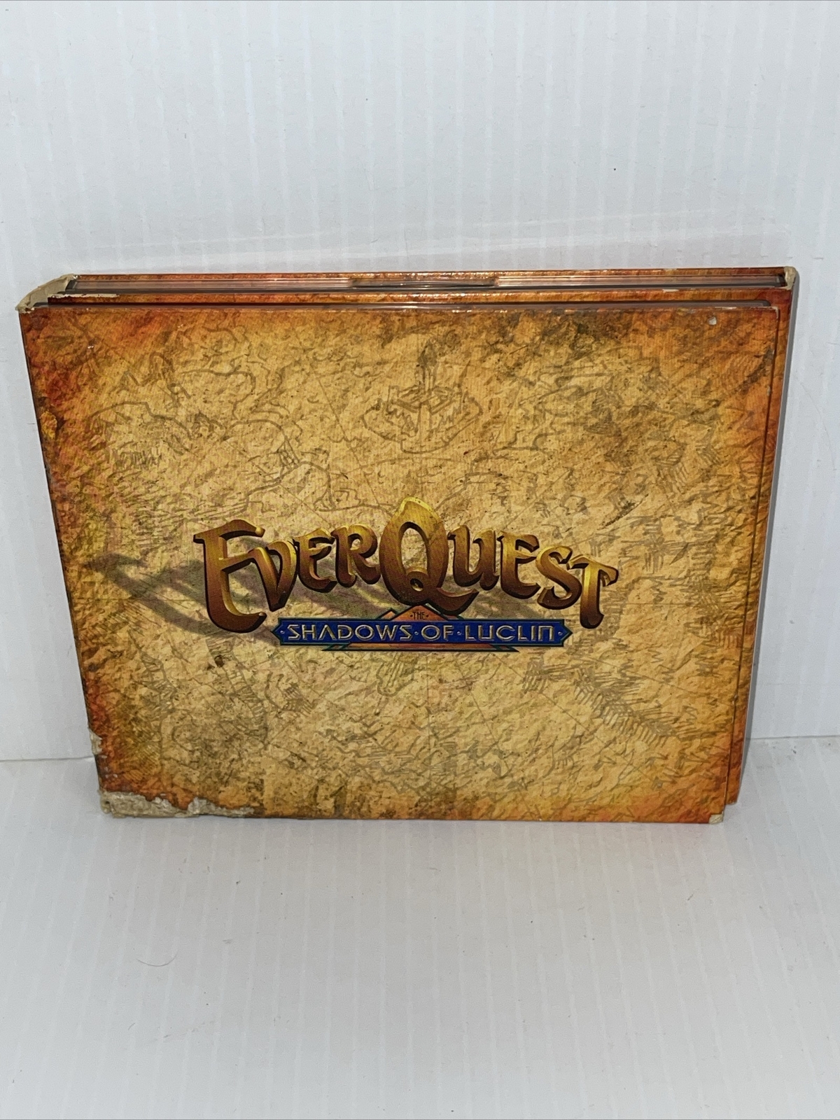 9 EverQuest PC CD ROM VIdeo Game Lot +CLOTH MAP DRAGONS OF NORRATH, TRILOGY