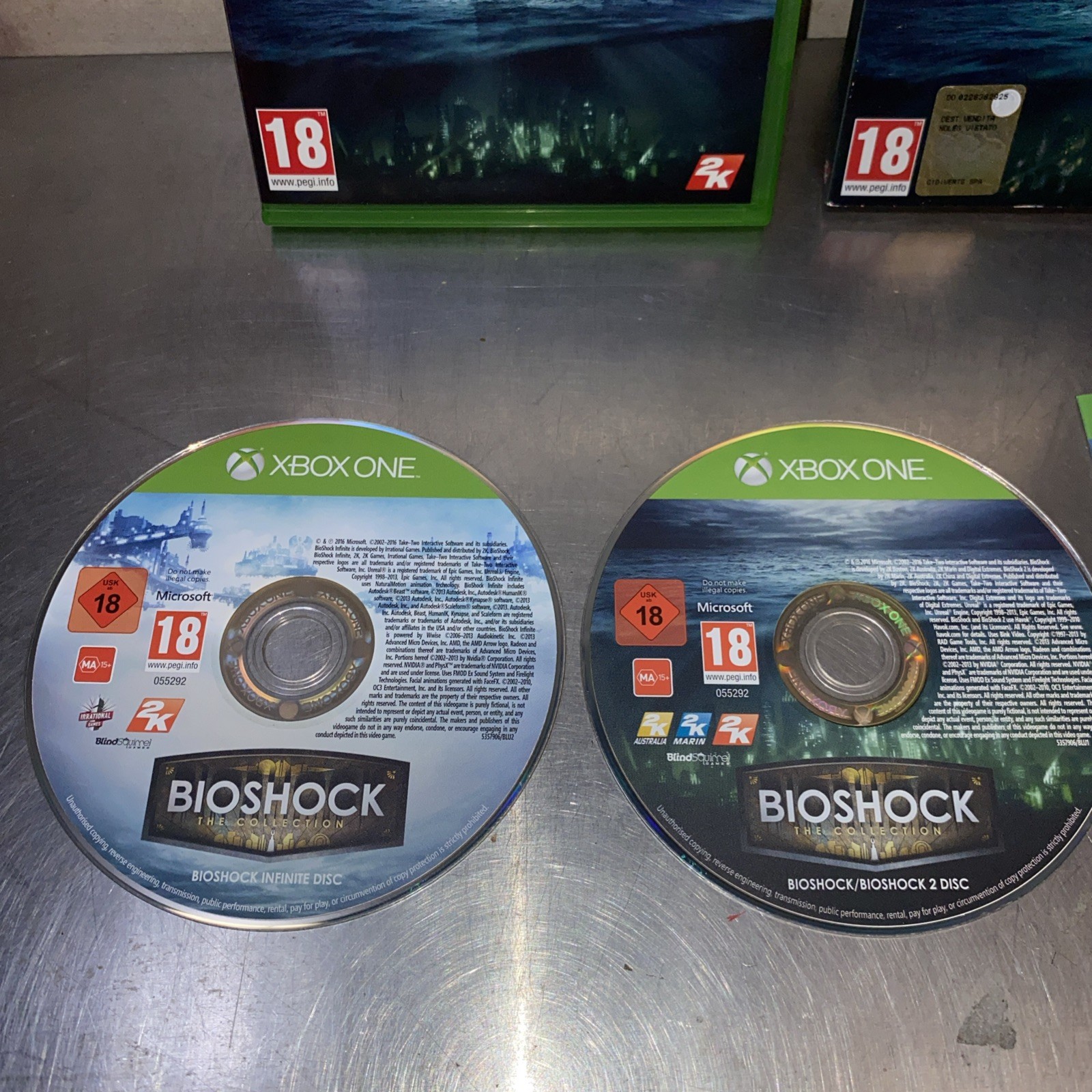 Bioshock: The Collection Xbox One Complete CIB EU Version Read Description!!!…
