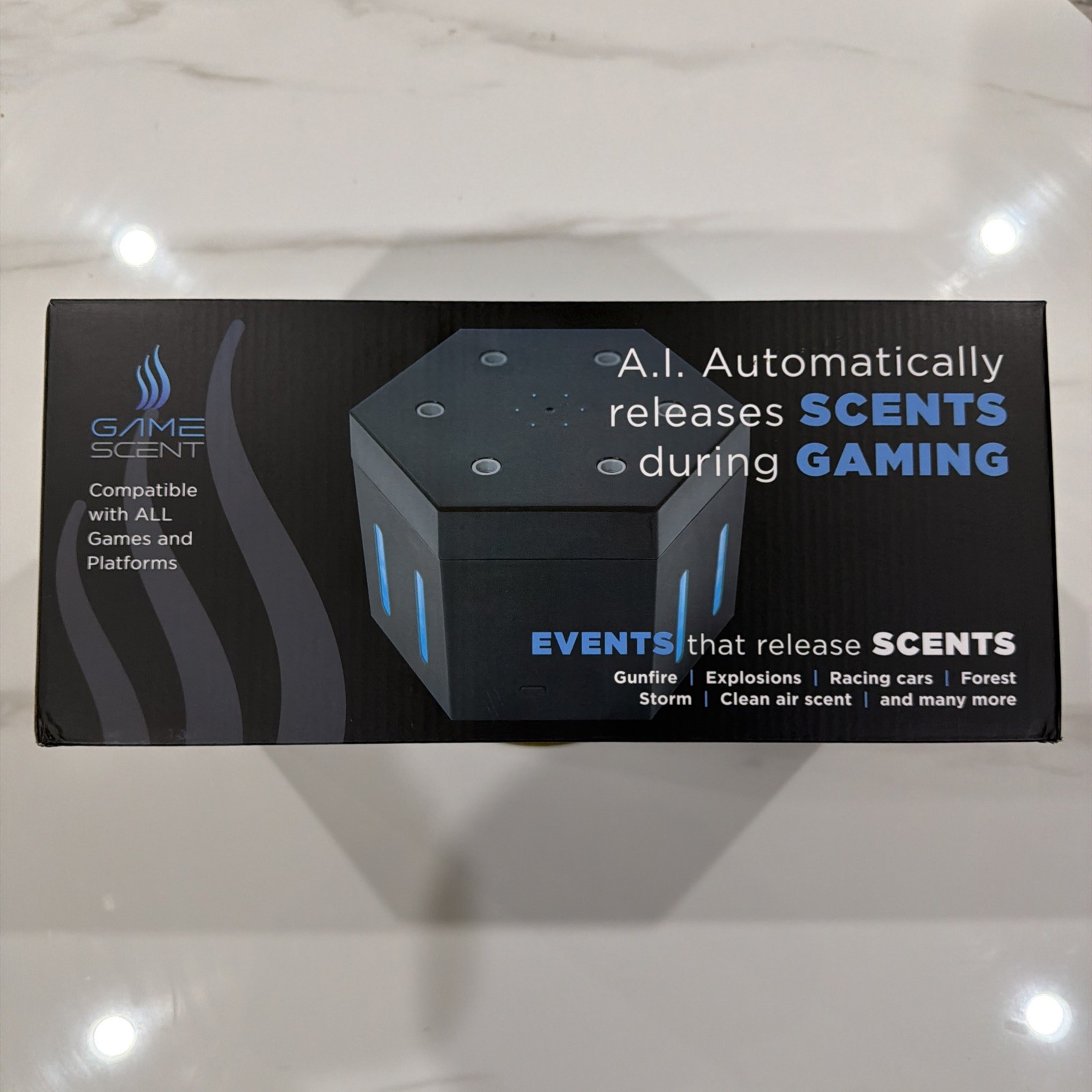 GameScent Automated Console Atomizer Automatically Releases Scents w/Game Events