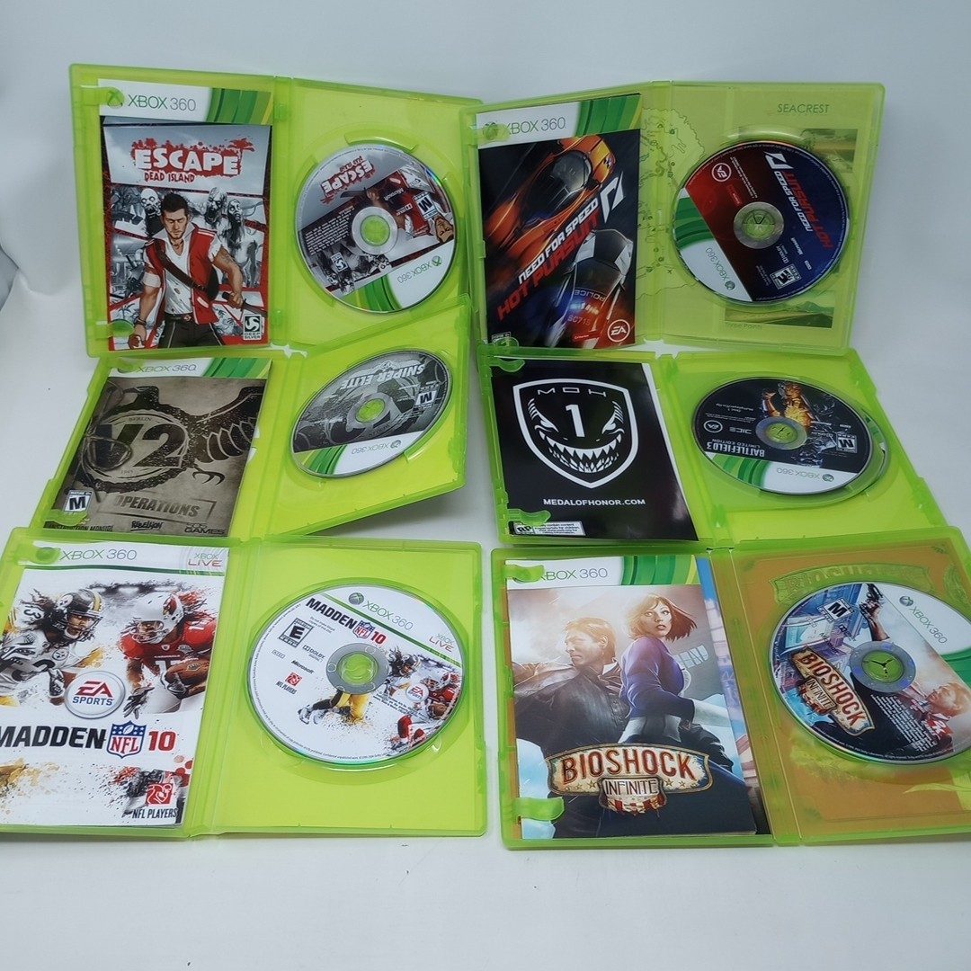 Lot Of 22 Xbox 360 Games With Cases (Many Have Manuals) UNTESTED See Pics!