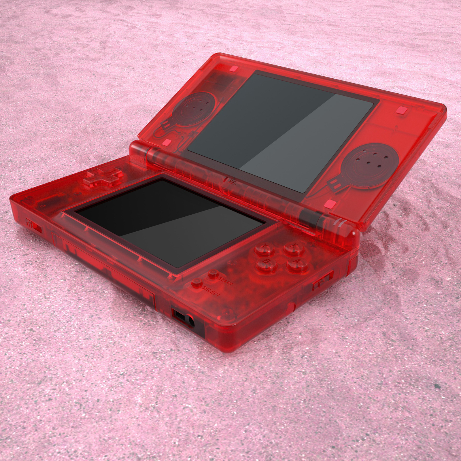 Replacement Full Housing Shell Screen Lens w/ Buttons For Nintendo DS Lite NDSL