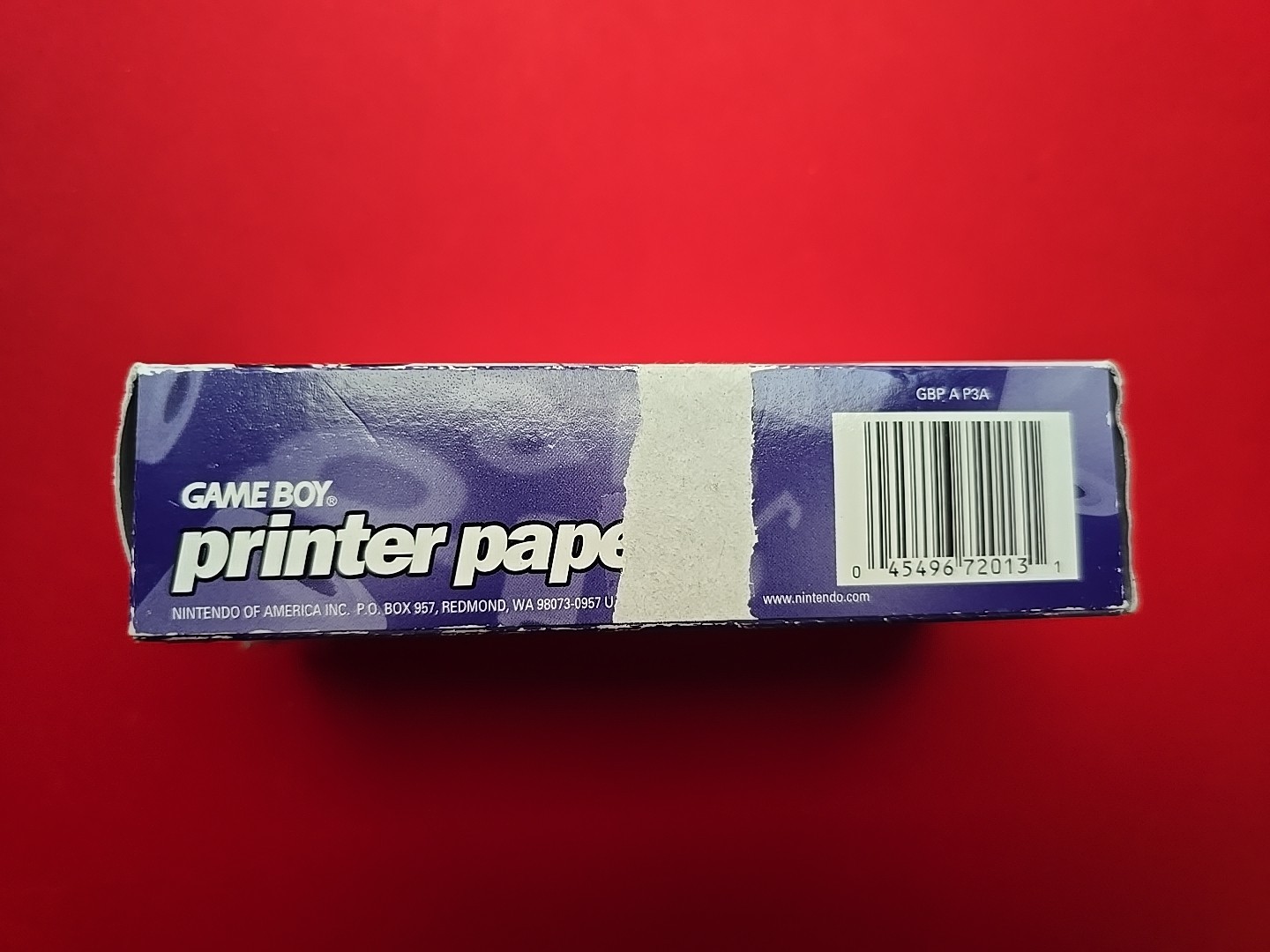 Nintendo Game Boy Printer Paper 3 Factory Sealed Rolls In Original Box 1998