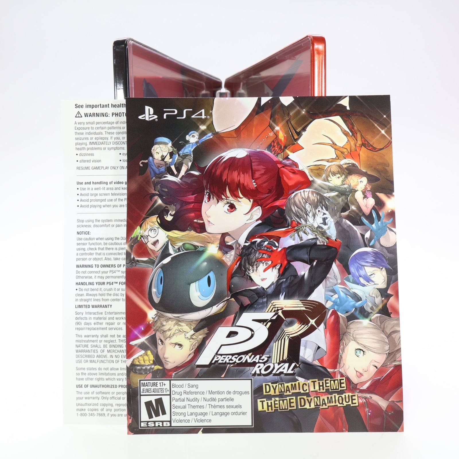 Persona 5 Royal Steelbook edition (PS4) CIB – Authentic Great Condition