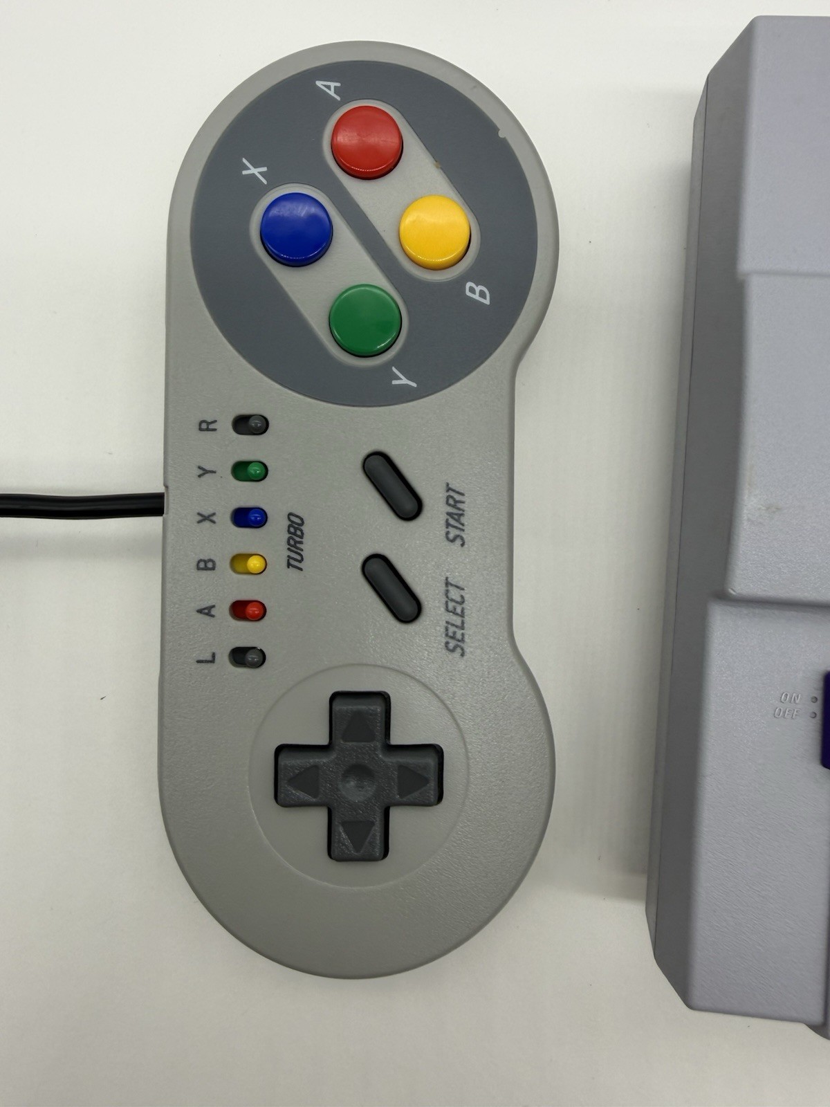 Super Nintendo Classic Edition – Mini With Aftermarket Controllers.