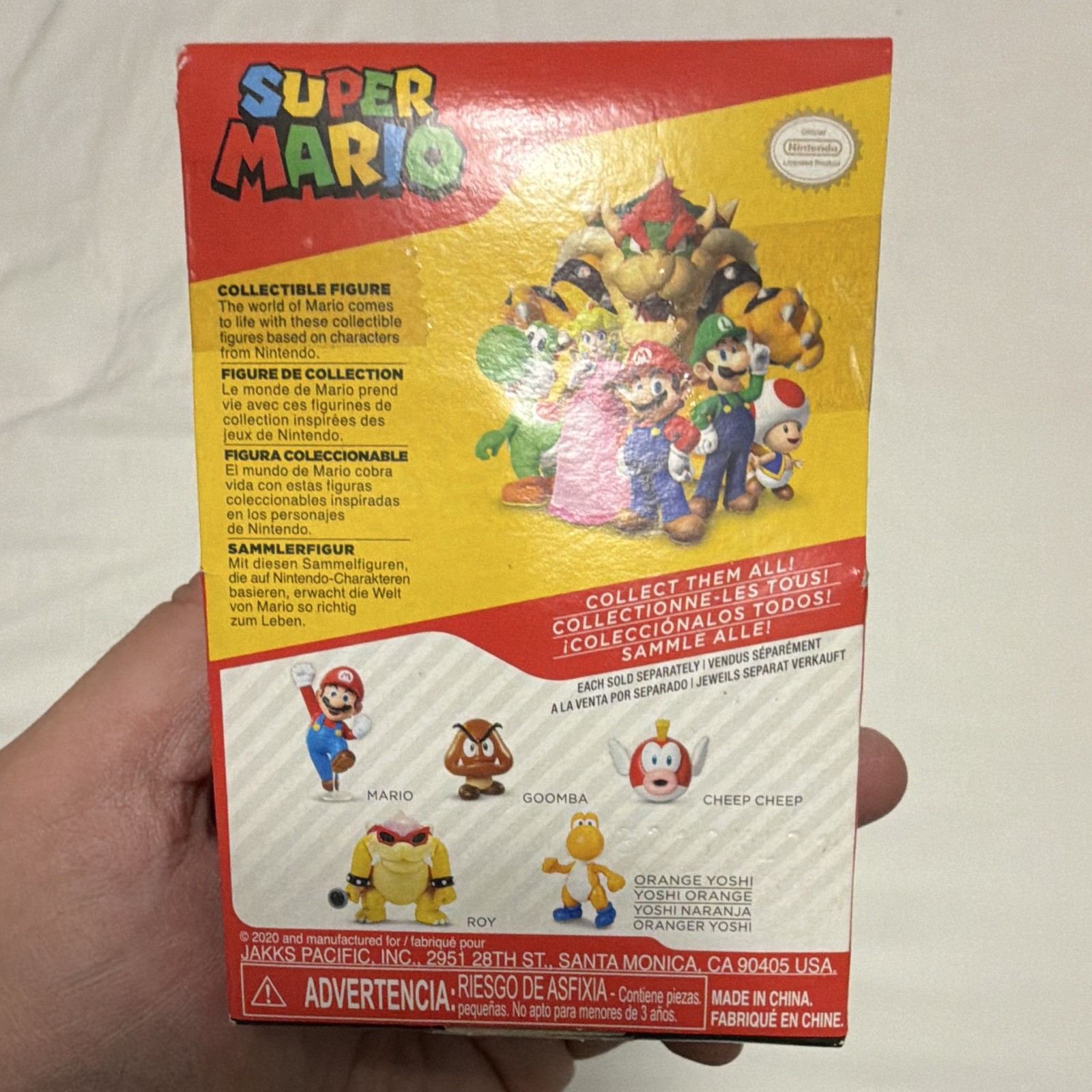 Jakks Pacific Super Mario Roy Collectible Figure 2020 MPN 40668