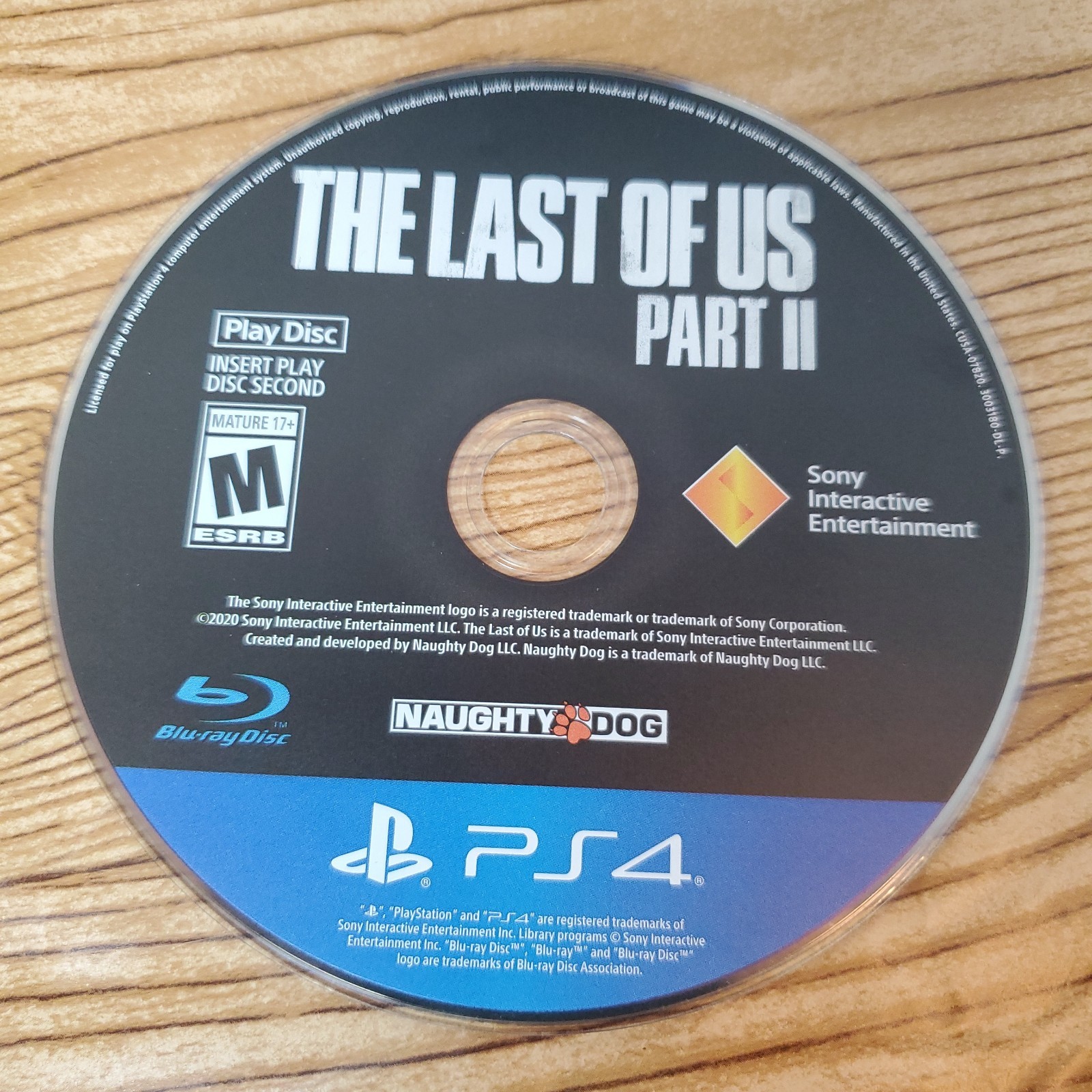 The Last of Us Part II – Sony PlayStation 4 / PS4 MINT Used WOW US SHIPPER!