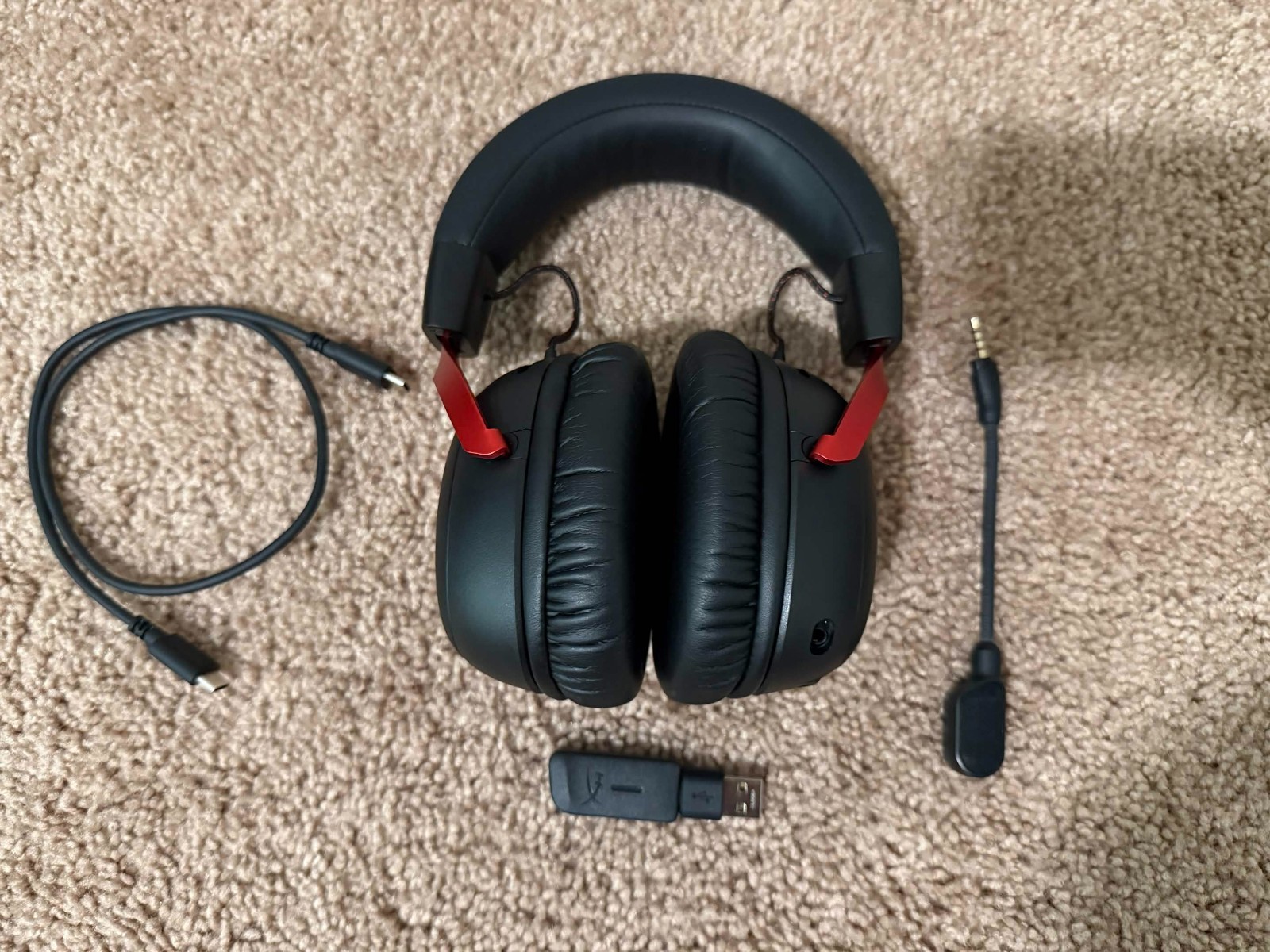 HyperX Cloud III Wireless Gaming Headset Black/Red- OPEN BOX BUT NEW!!