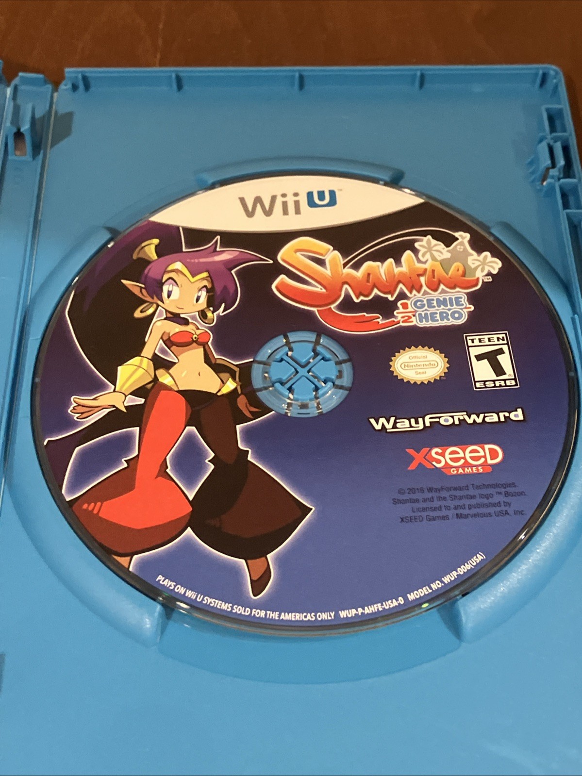 Shantae: Half-Genie Hero (Nintendo Wii U, 2016)