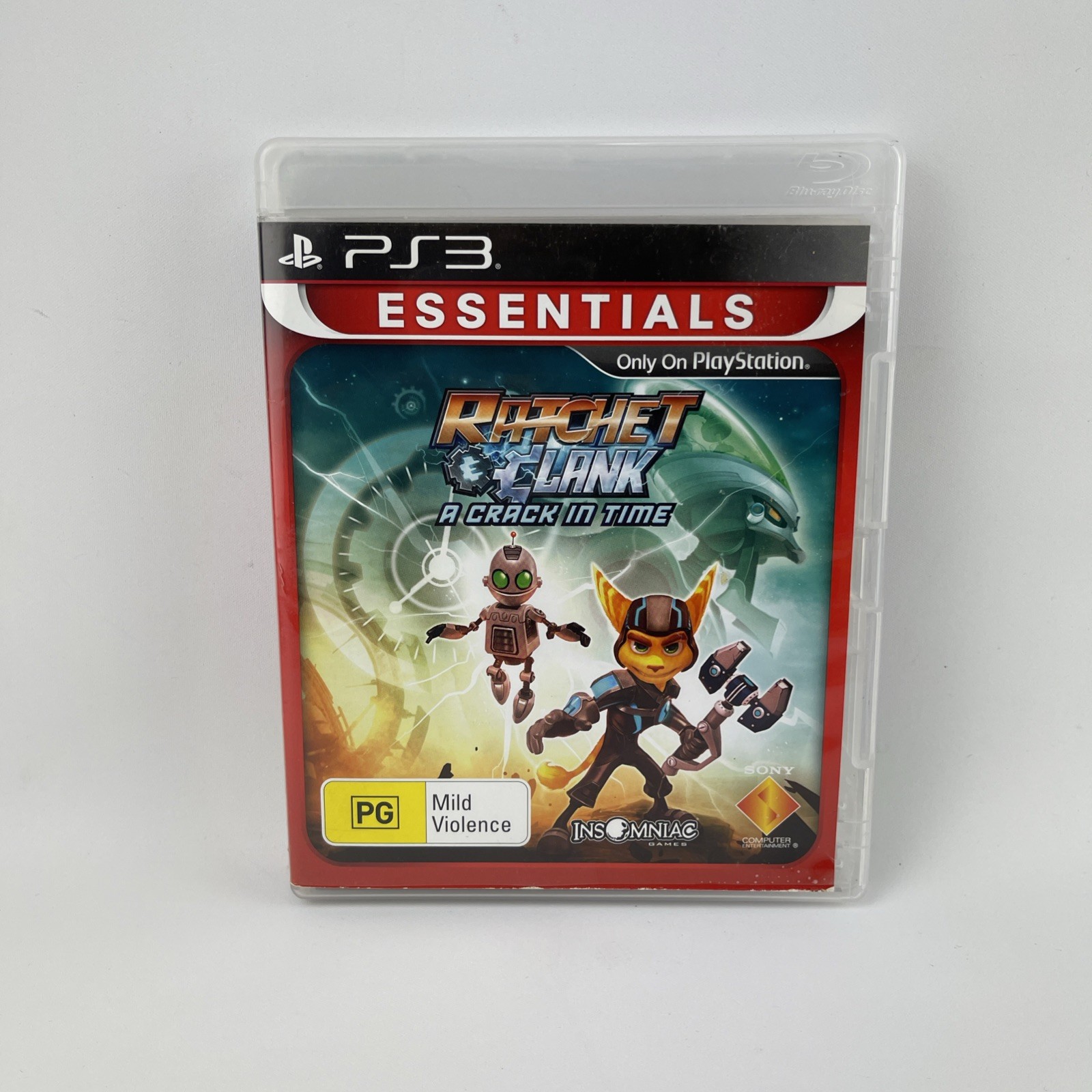 Ratchet and Clank A Crack In Time – Sony Playstation 3 – PS3 Game – Manual