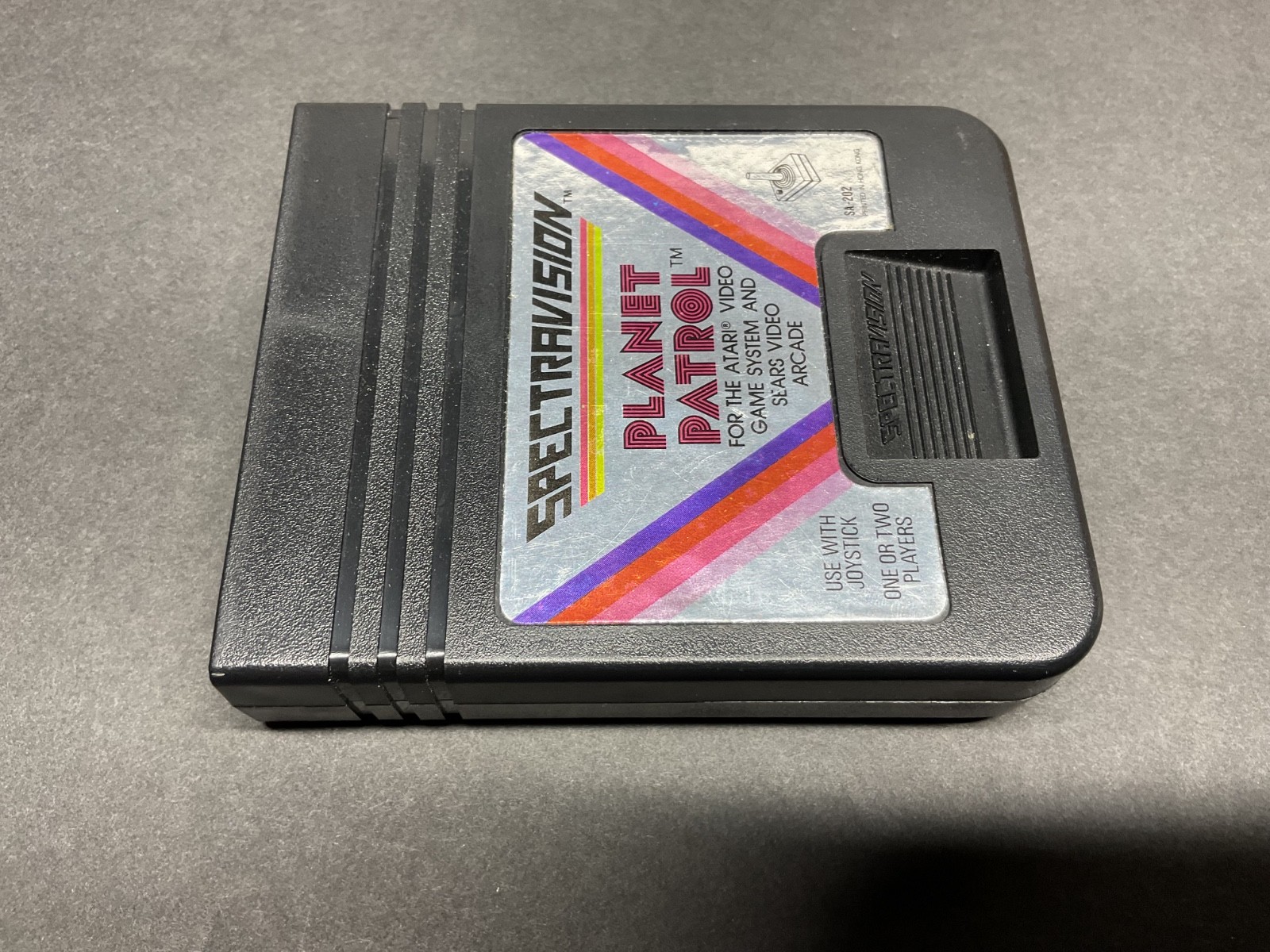 Atari 2600 Planet Patrol Game and Manual Tested