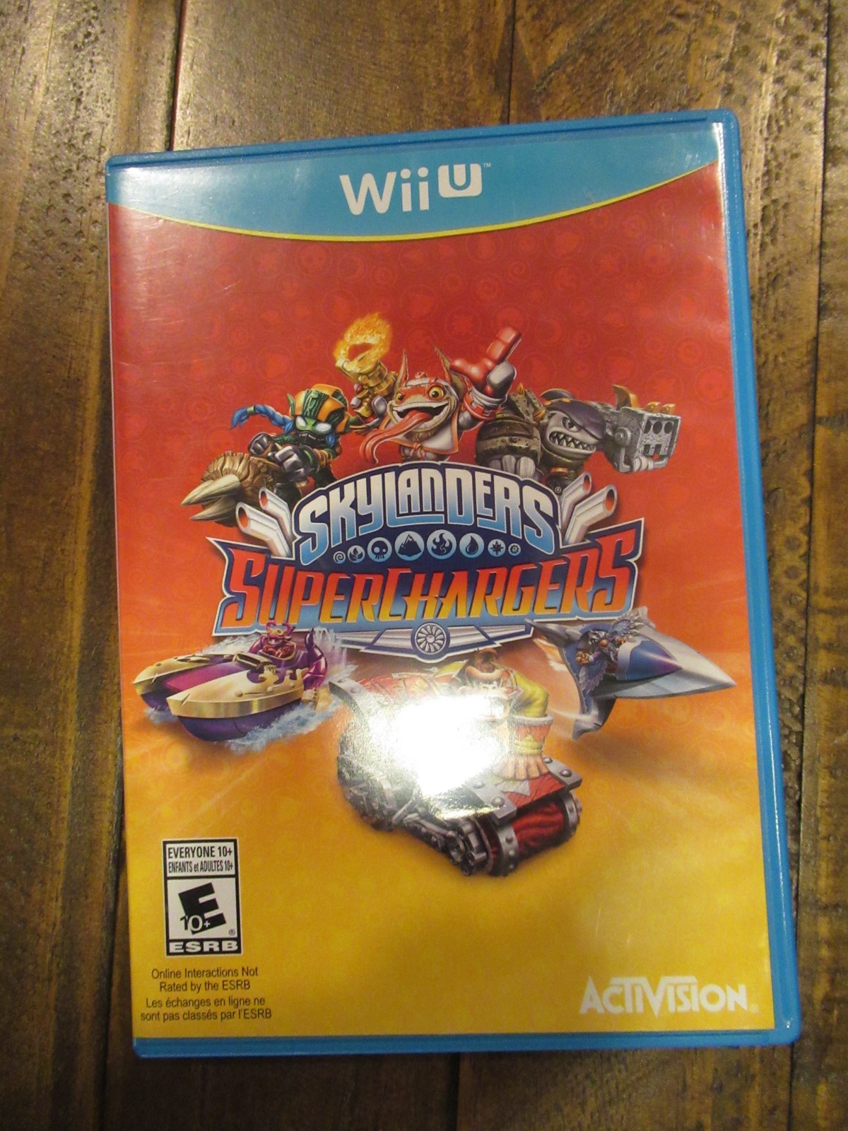 Skylanders Superchargers Game Disc WiiU Wii U Activision