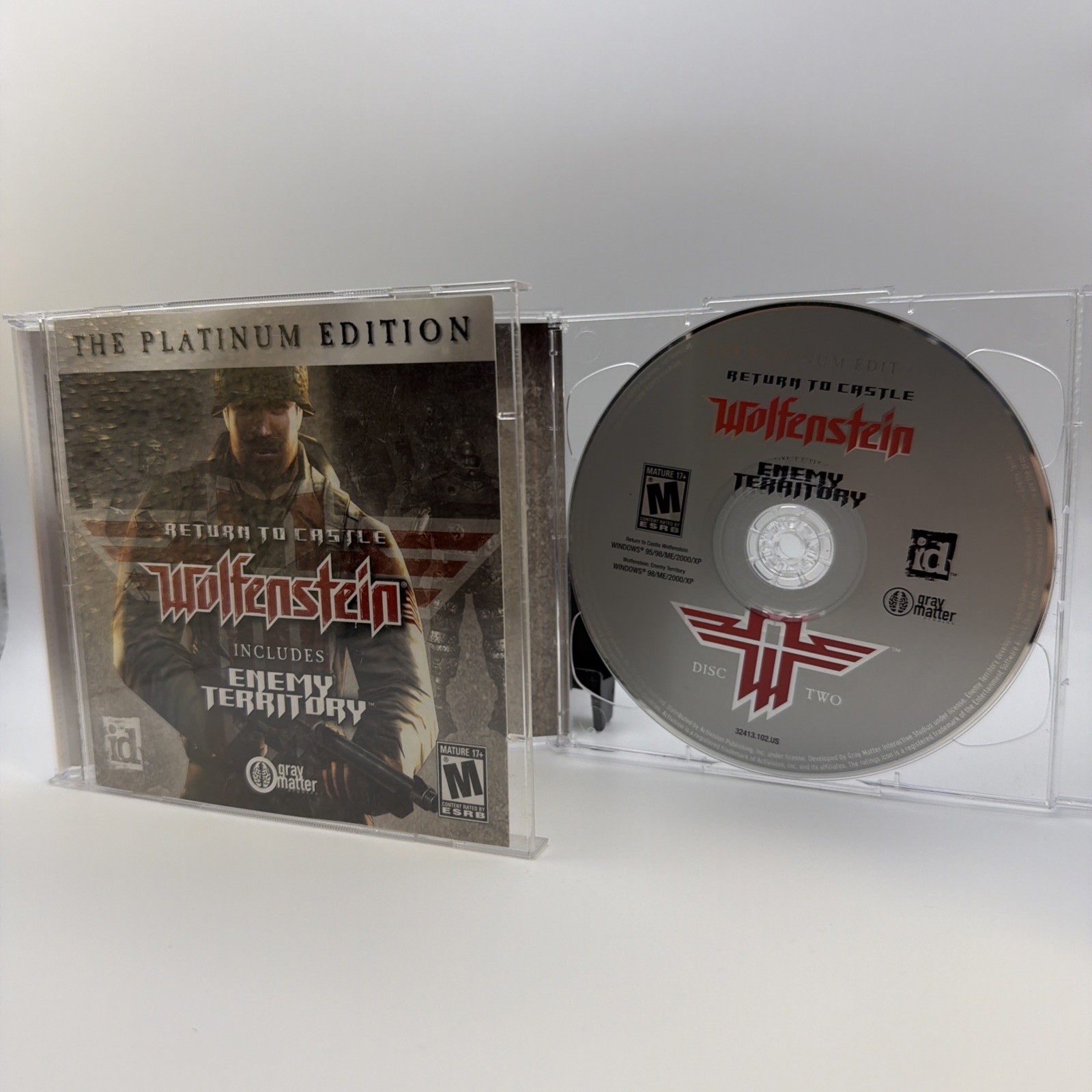 Return To Castle Wolfenstein [Platinum Edition] Includes Enemy Territory WIN PC