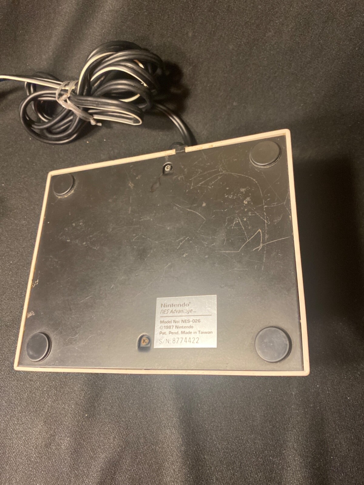 Nintendo NES Advantage Controller Model No. NES -026 1987 Nintendo Pat. Pending