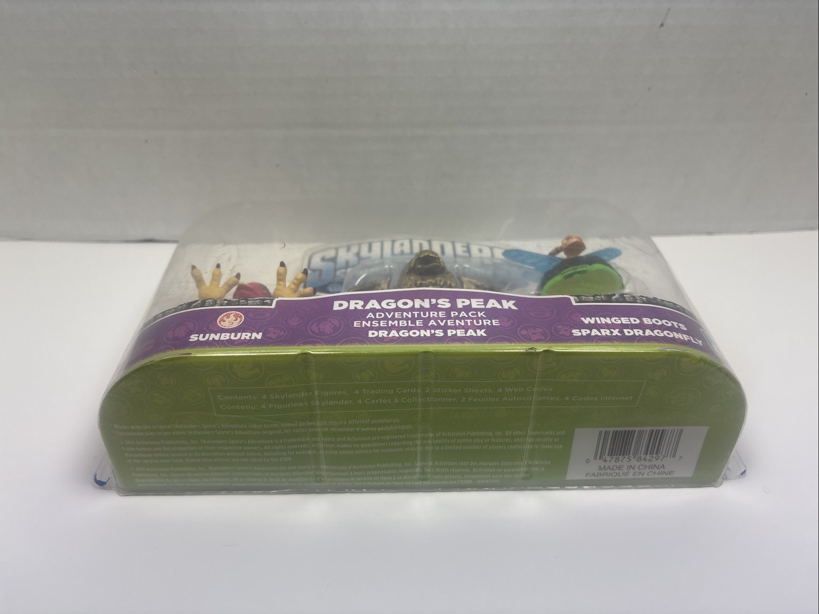 Skylanders Spyro’s Adventure Dragon’s Peak Pack, Sonic Boom, Drobot, & Cynder