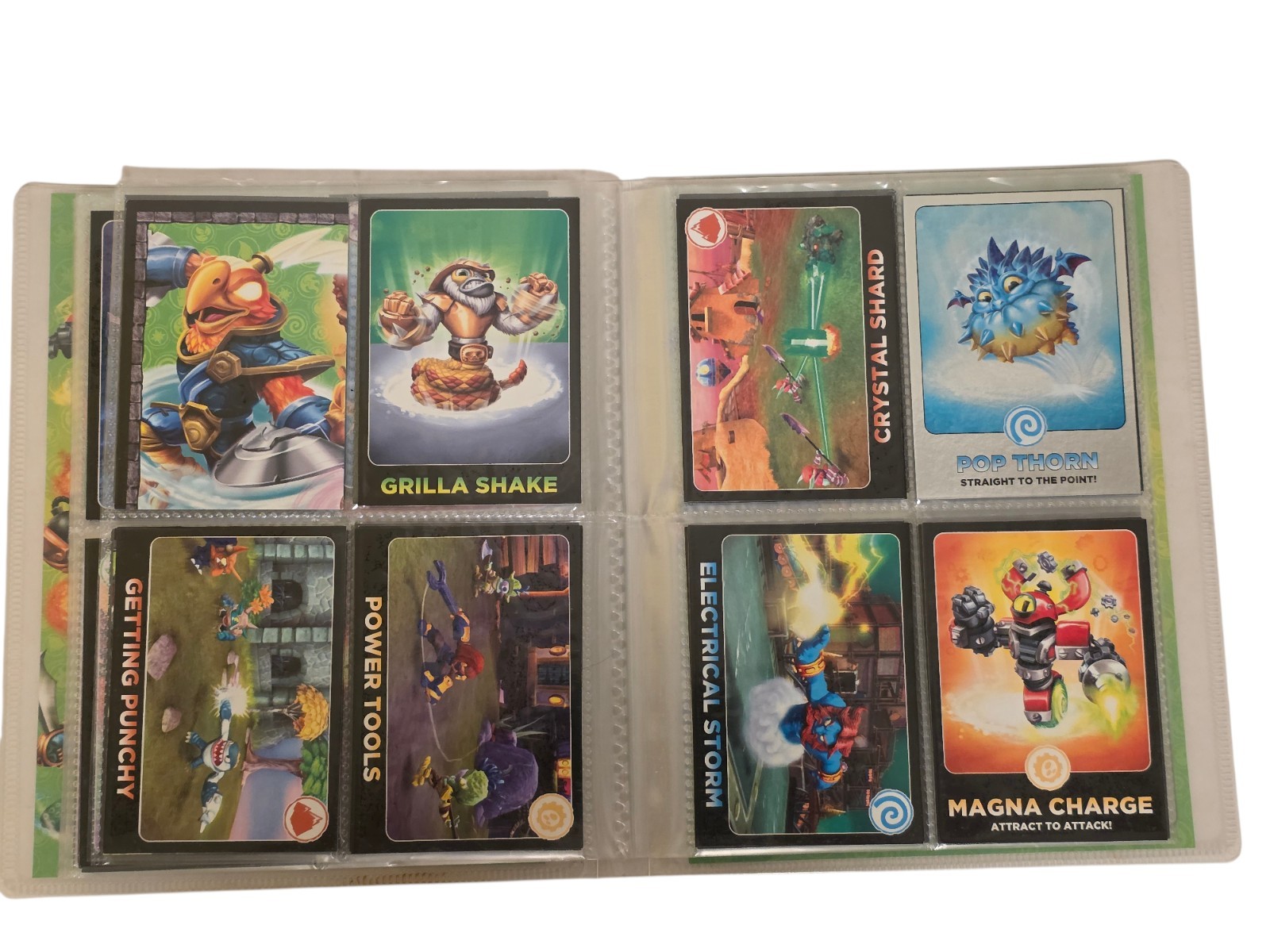 Skylanders SWAP FORCE Trading Card Album, with 109 Cards, FULL! 2012, 2013 Topps