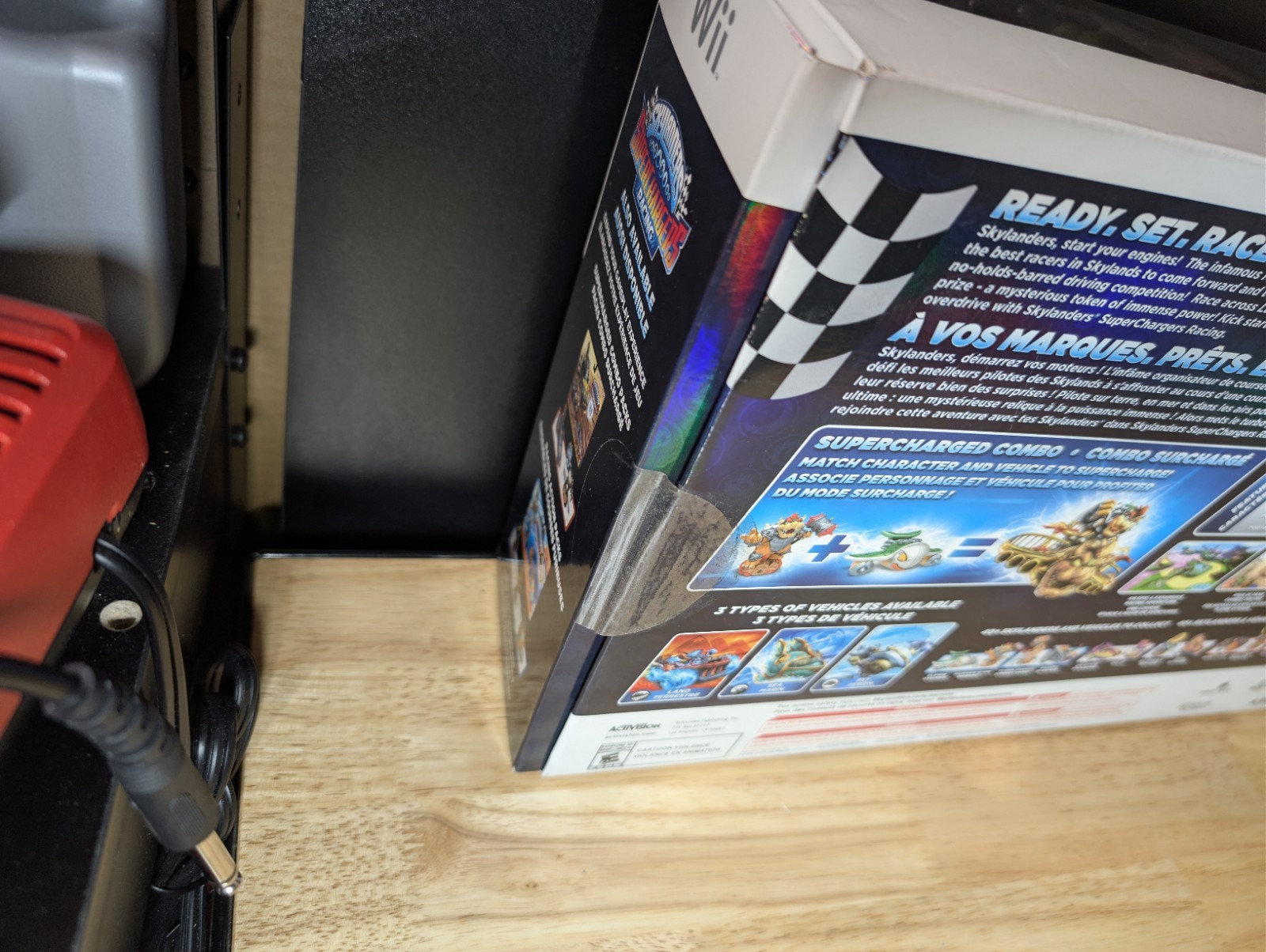 Skylanders superchargers racing dark edition starter pack WII SEALED