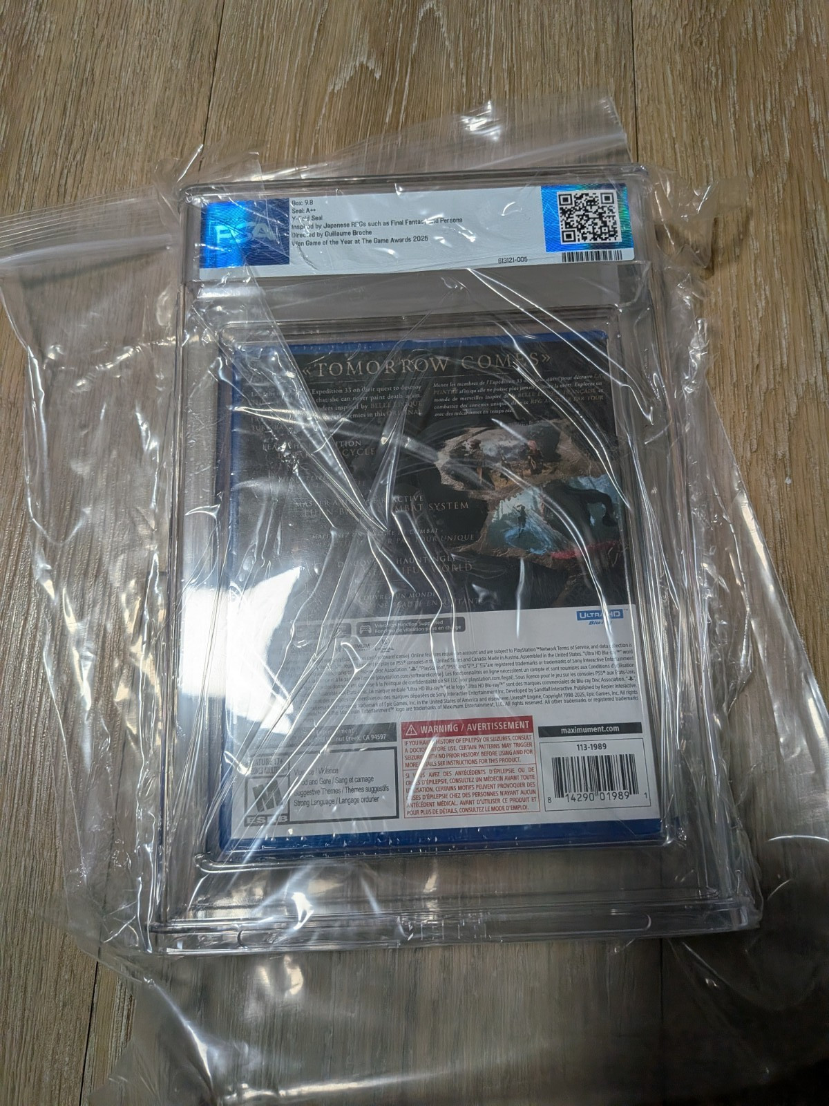 Clair Obscur: Expedition 33, Sony PlayStation 5, PS5, PSA Graded 9.8 A++
