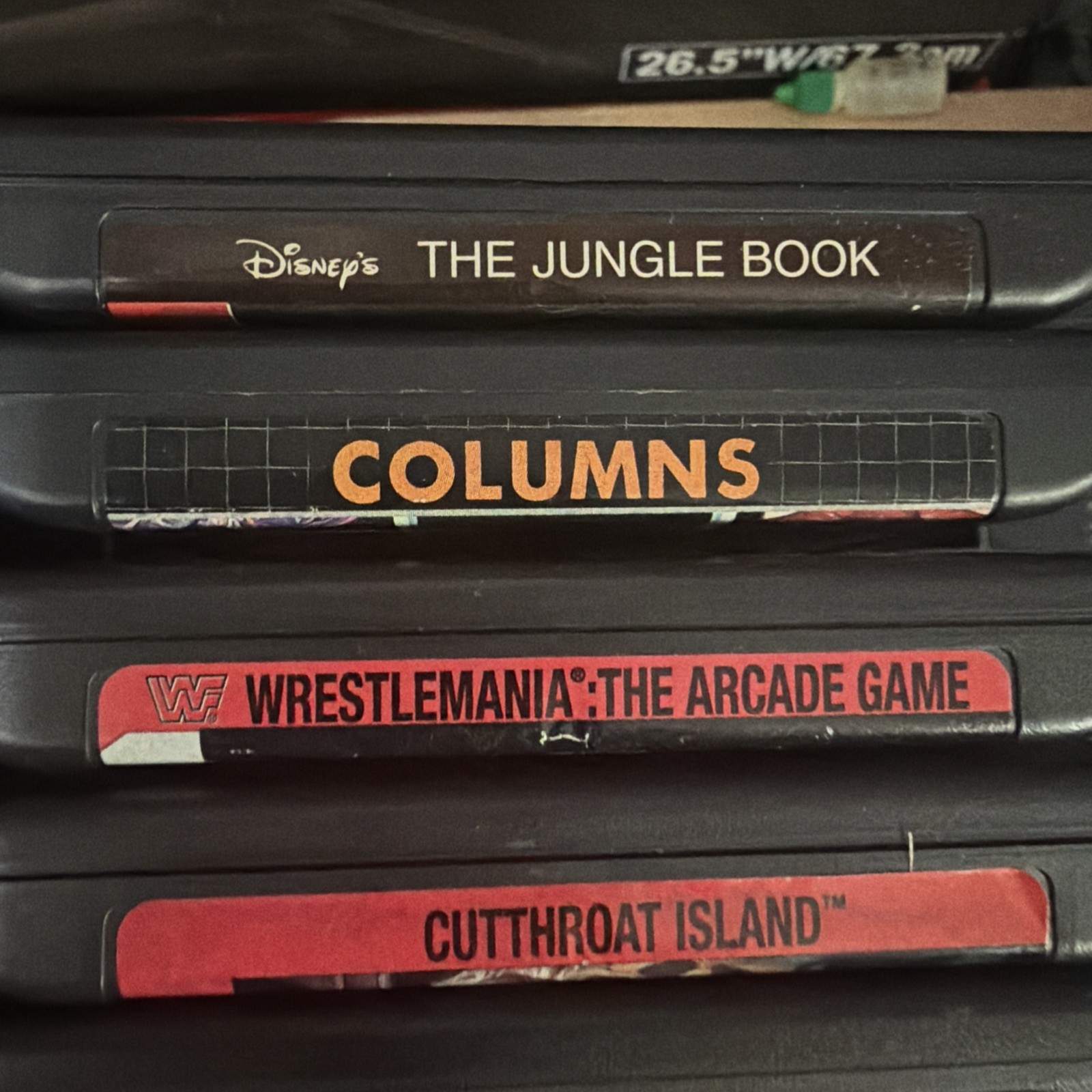 Lot Of 25 Sega Genesis Games Untested Comes In ALS Drawer Case