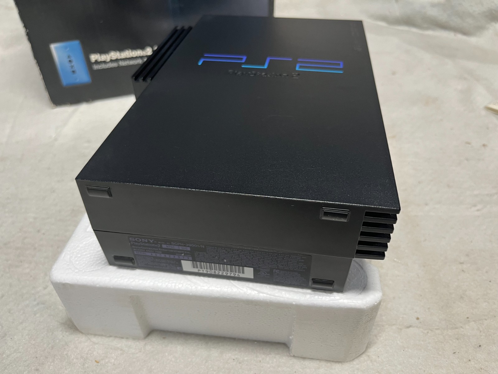 Sony Playstation 2 Online Pack PS2 Console System 39001/N Original BOX Complete