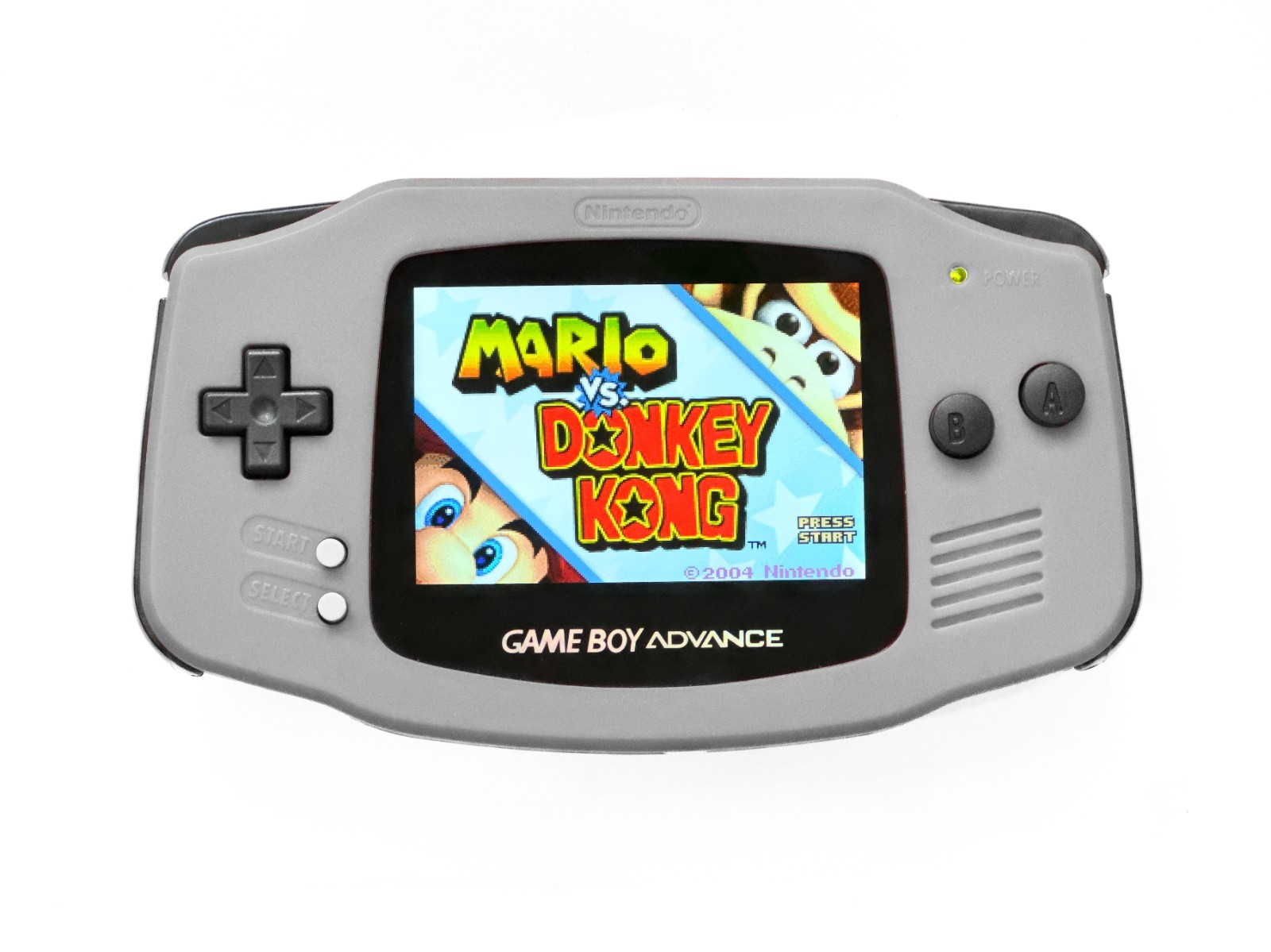 Nintendo GBA Game Boy Advance GRAY SFC SNES System V5 IPS LCD PICK YOUR BUTTONS