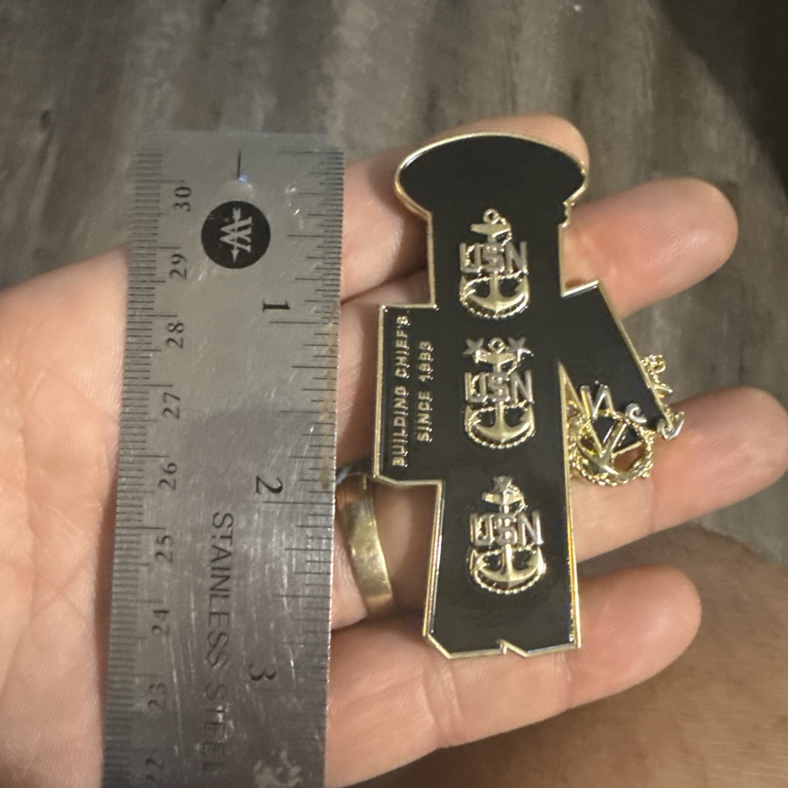 US Navy Chief “Steve” Challenge Coin – Custom Gamer Style – CPO Coin