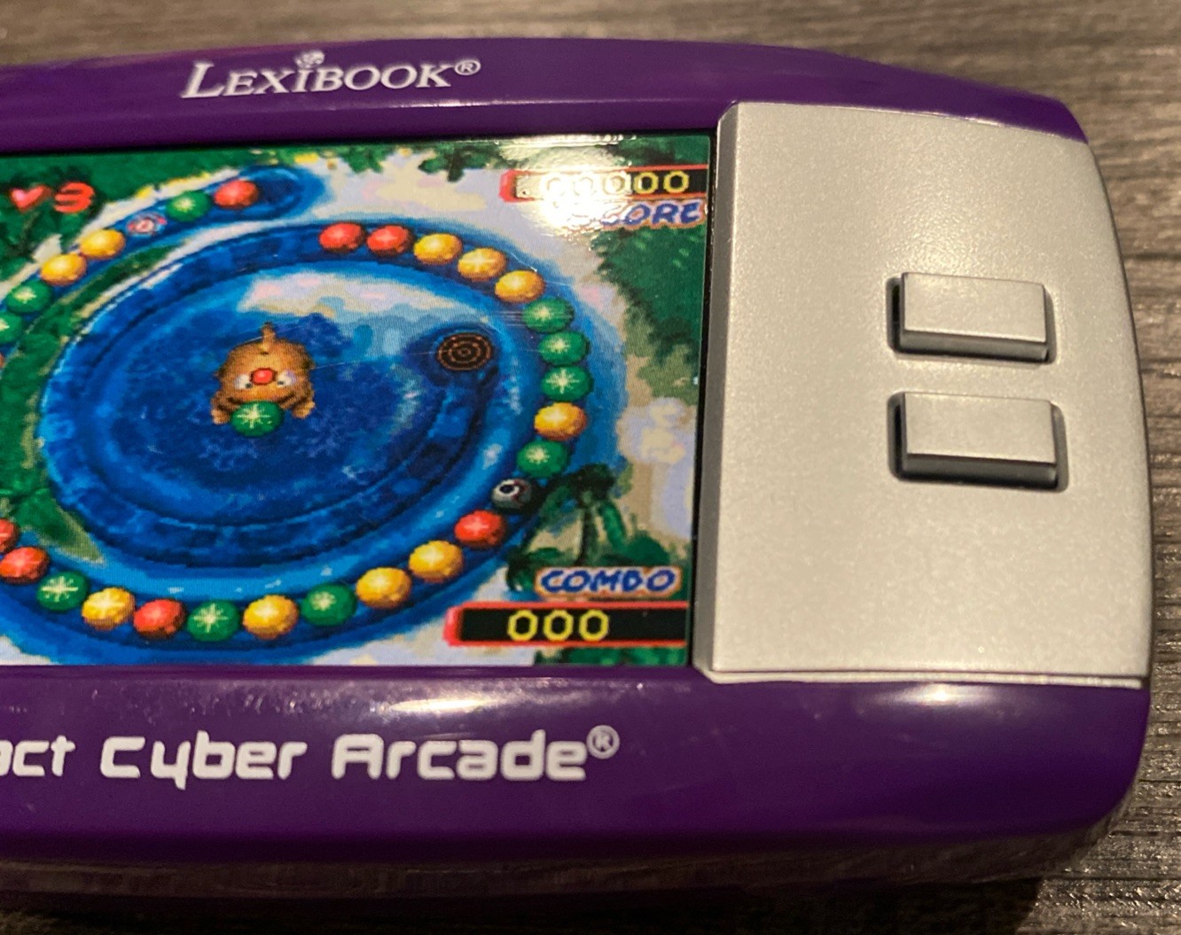 Lexibook Compact Cyber Arcade hand held electronic games Purple JL2375PR