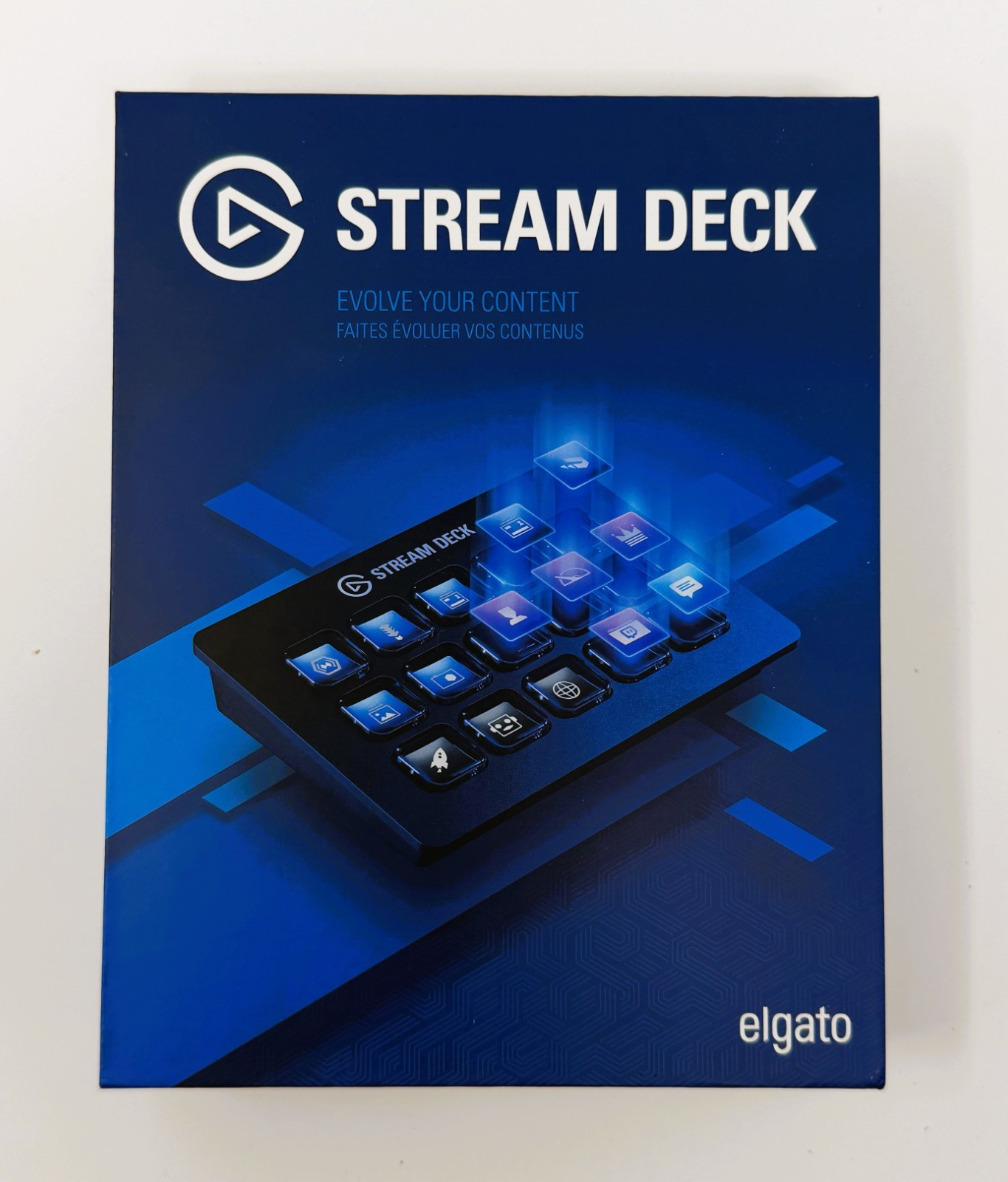 Elgato Stream Deck 15 Key Live Content Creation Controller Boxed Stand