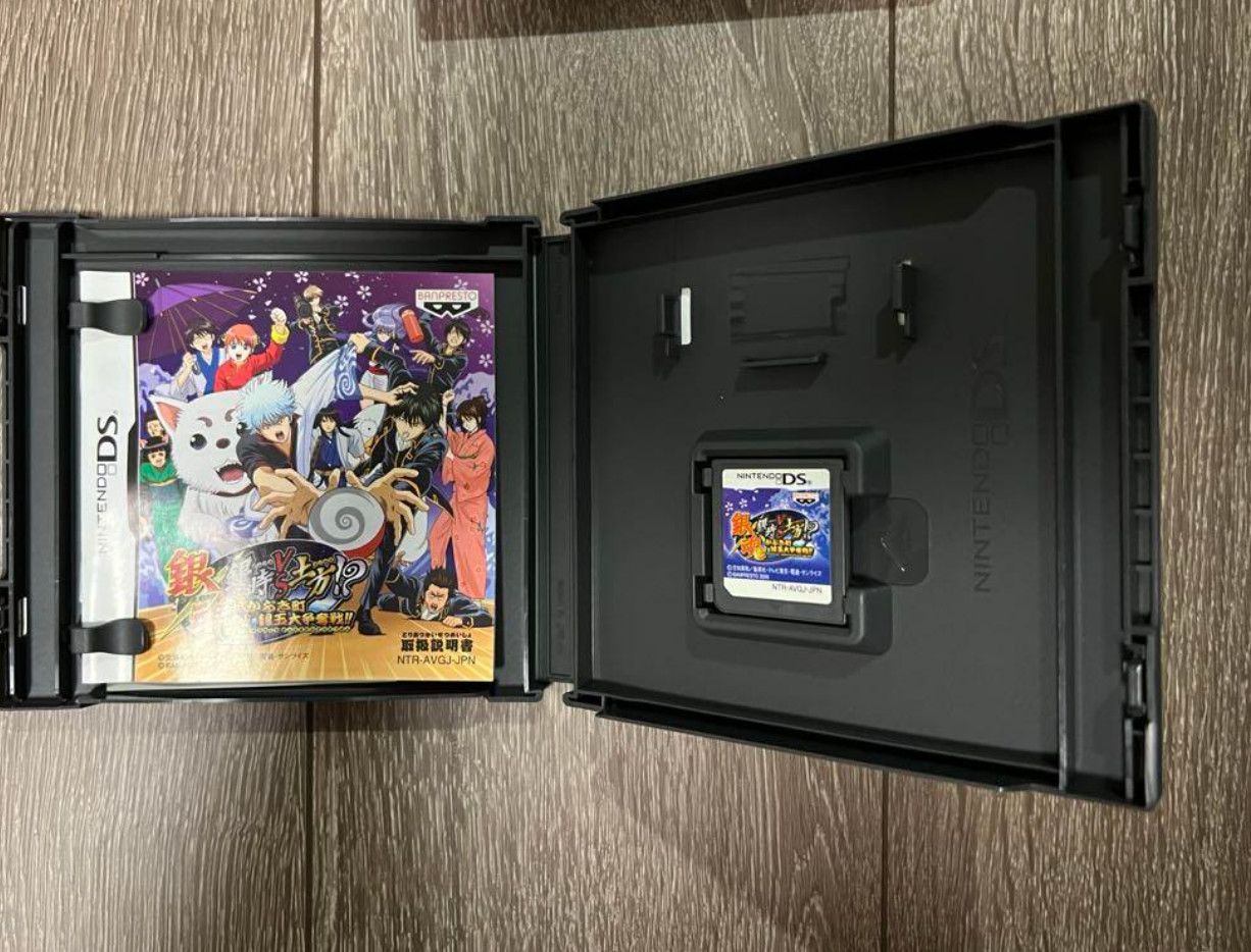 Lot 3 Nintendo DS Gintama Yorozuya Daisoudou Quest Gintoki vs Hijikata Japan