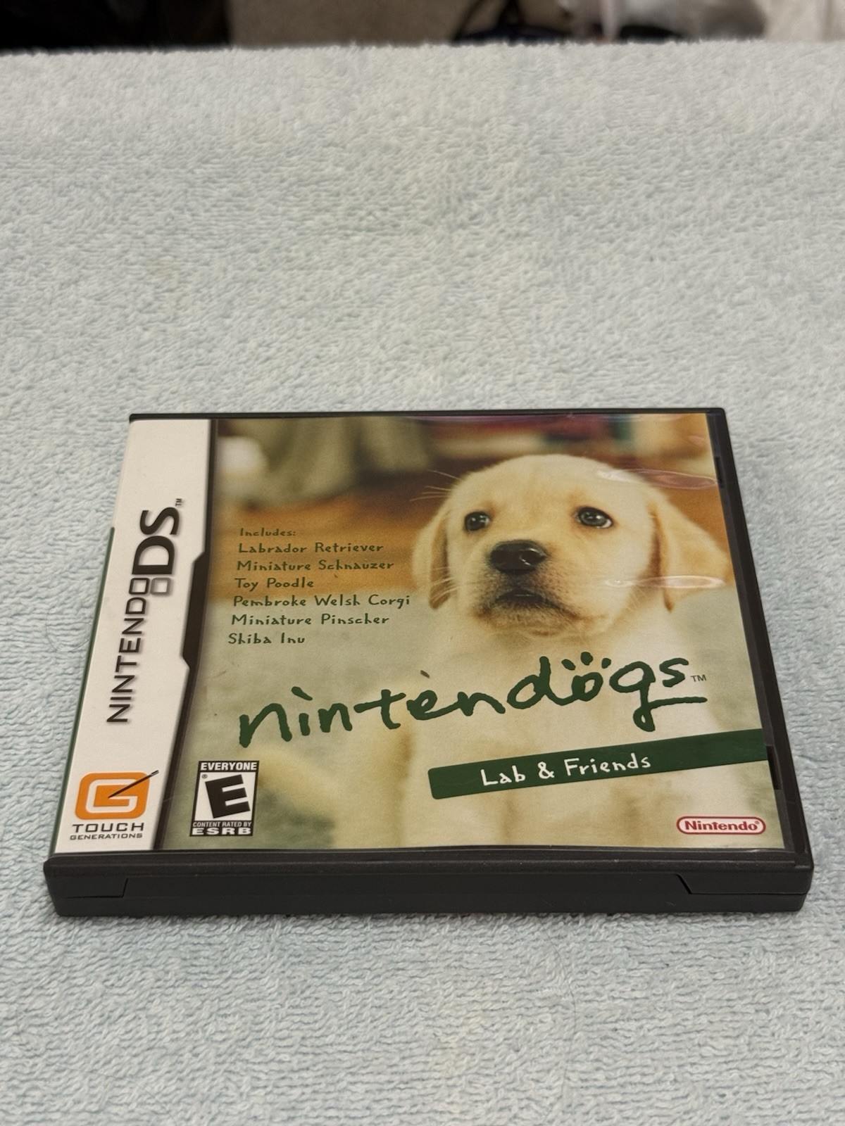 Nintendogs: Lab & Friends (Nintendo DS, 2005) CIB Complete w/ Manual Tested