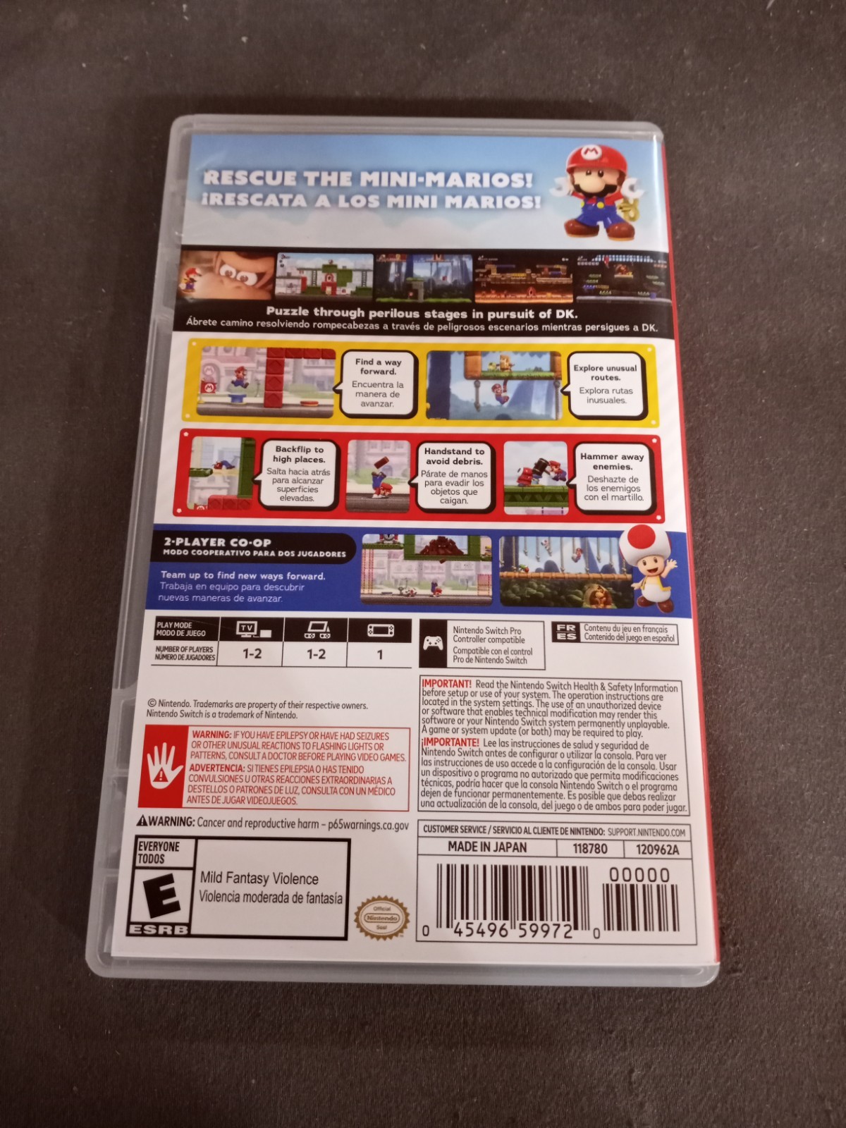 Lot of 3 Switch Mario Games – Mario Party Superstars, vs. Donkey Kong, Wonder